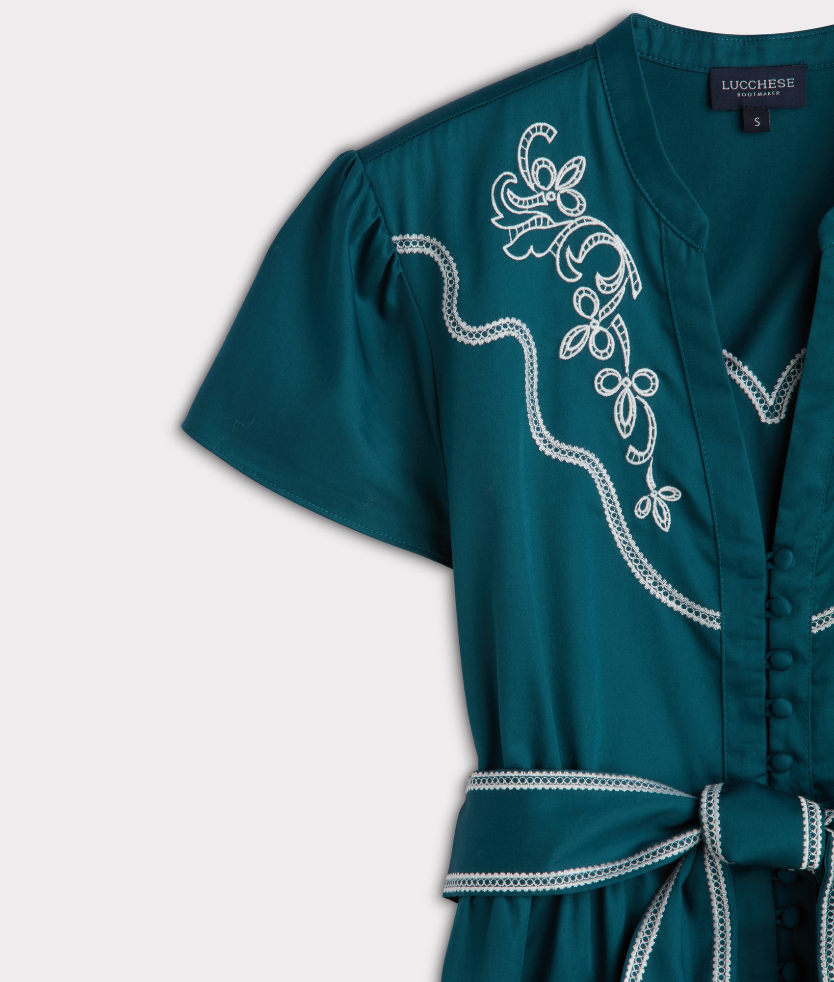 Cassidy Flutter Dress :: Ocean - Image 10