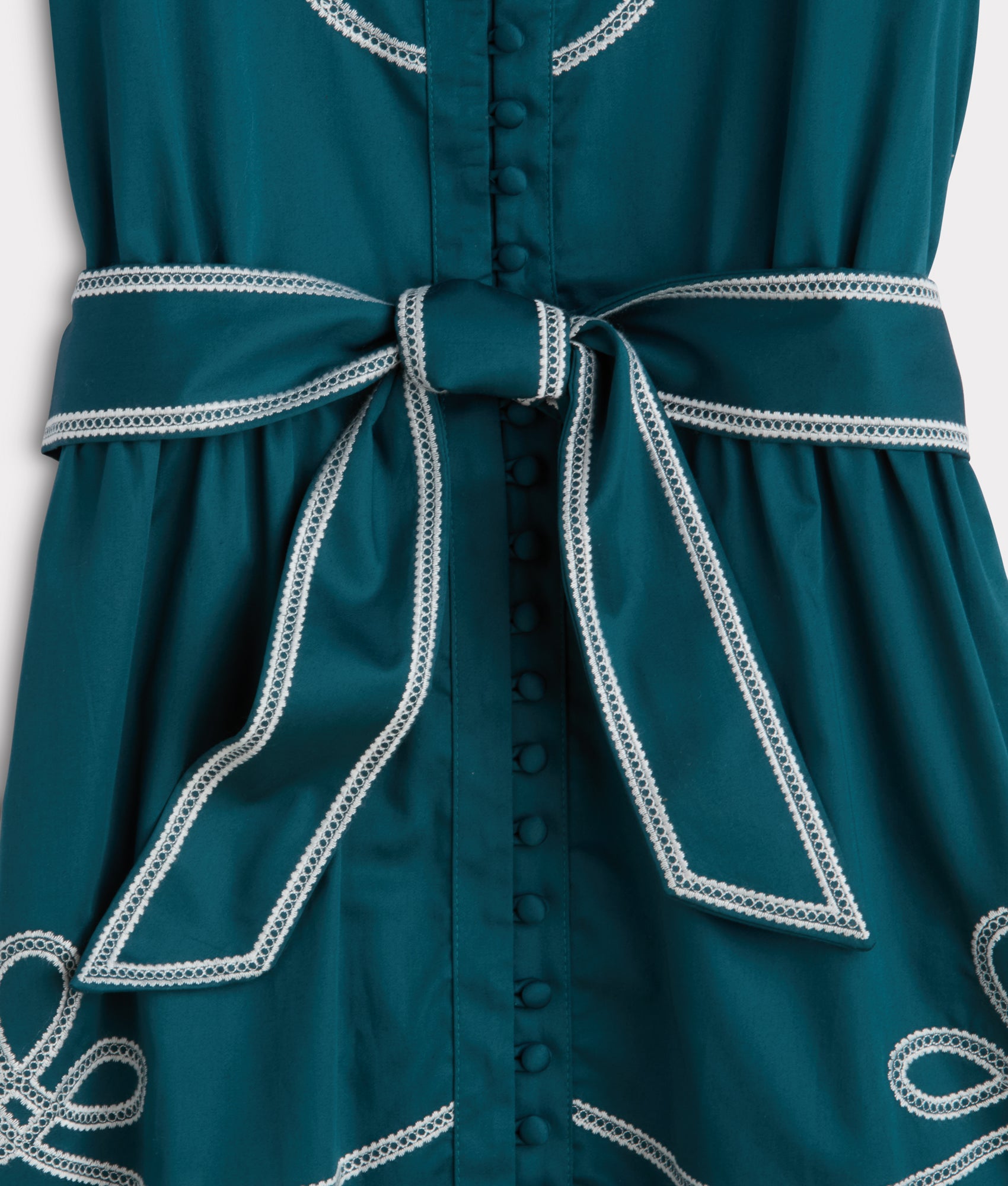 Cassidy Flutter Dress :: Ocean - Image 6