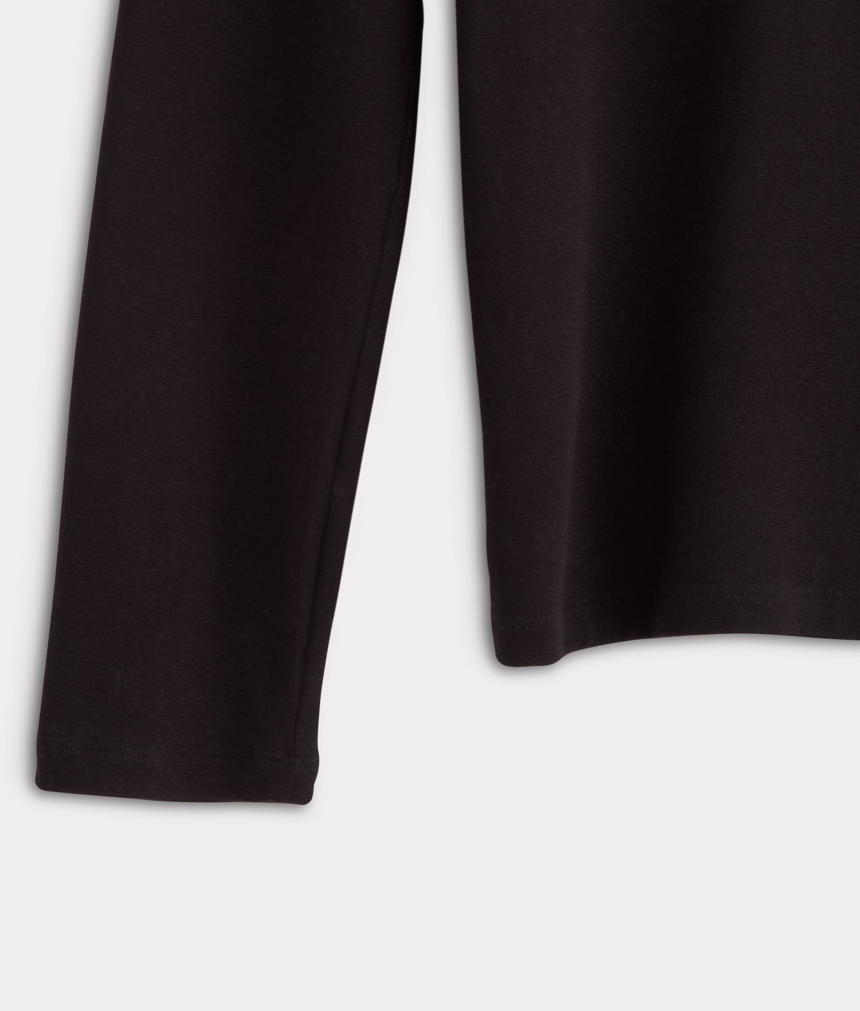 Long Sleeve Soft Touch Tee :: Black - Image 4