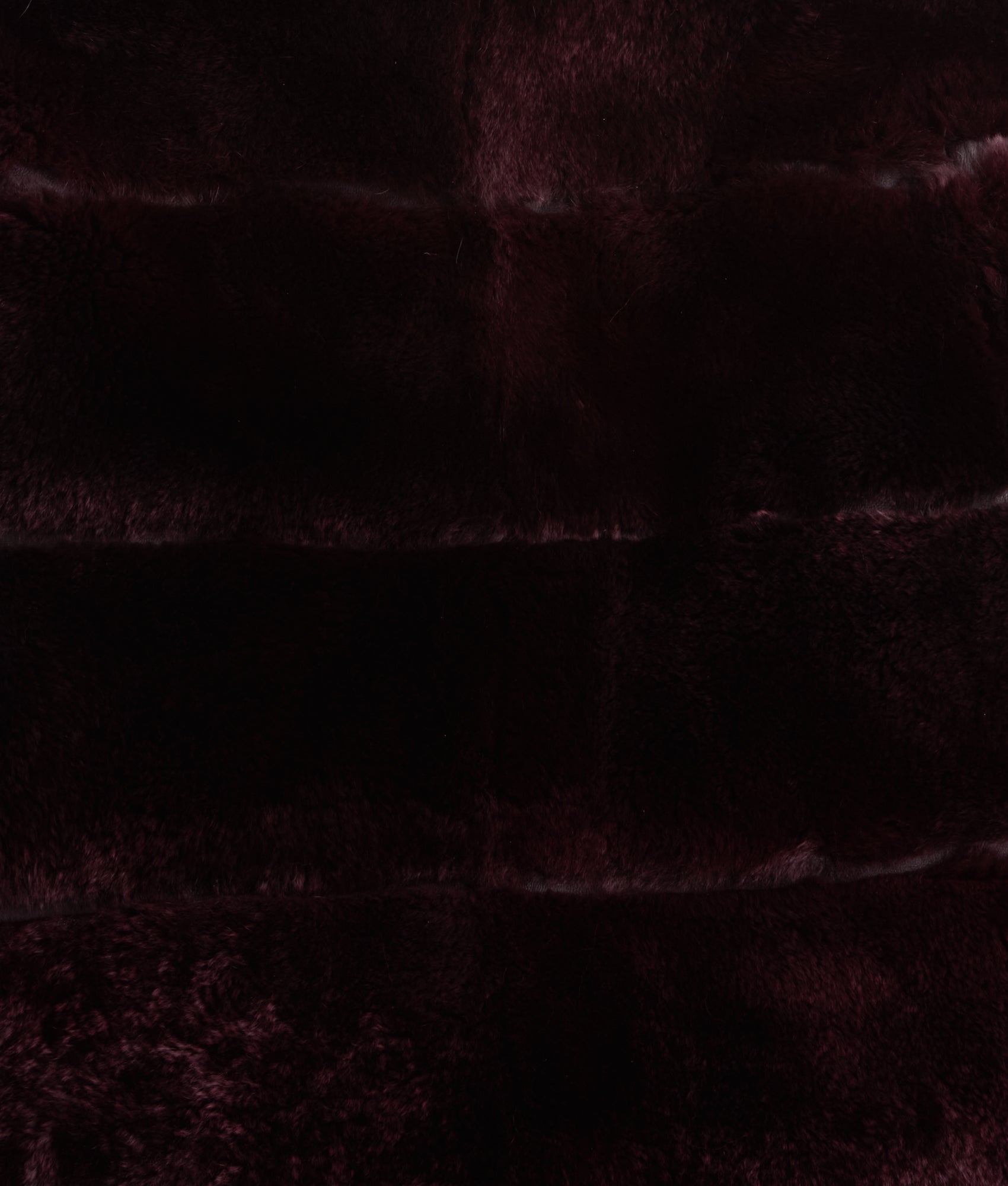 Leona Shared Rex Coat :: Black Cherry - Image 10