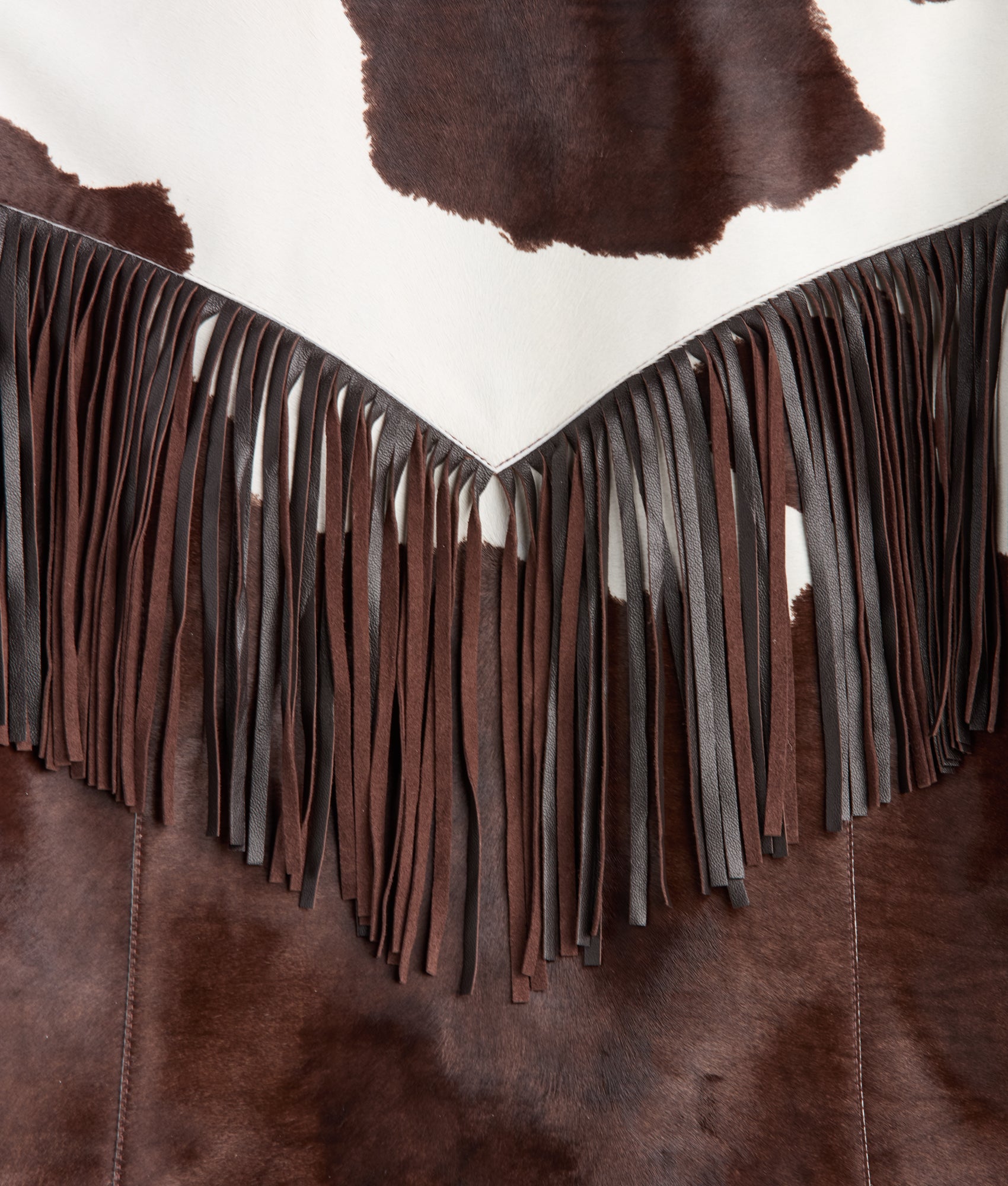 Harper Fringe Jacket :: Brown Mix - Image 10