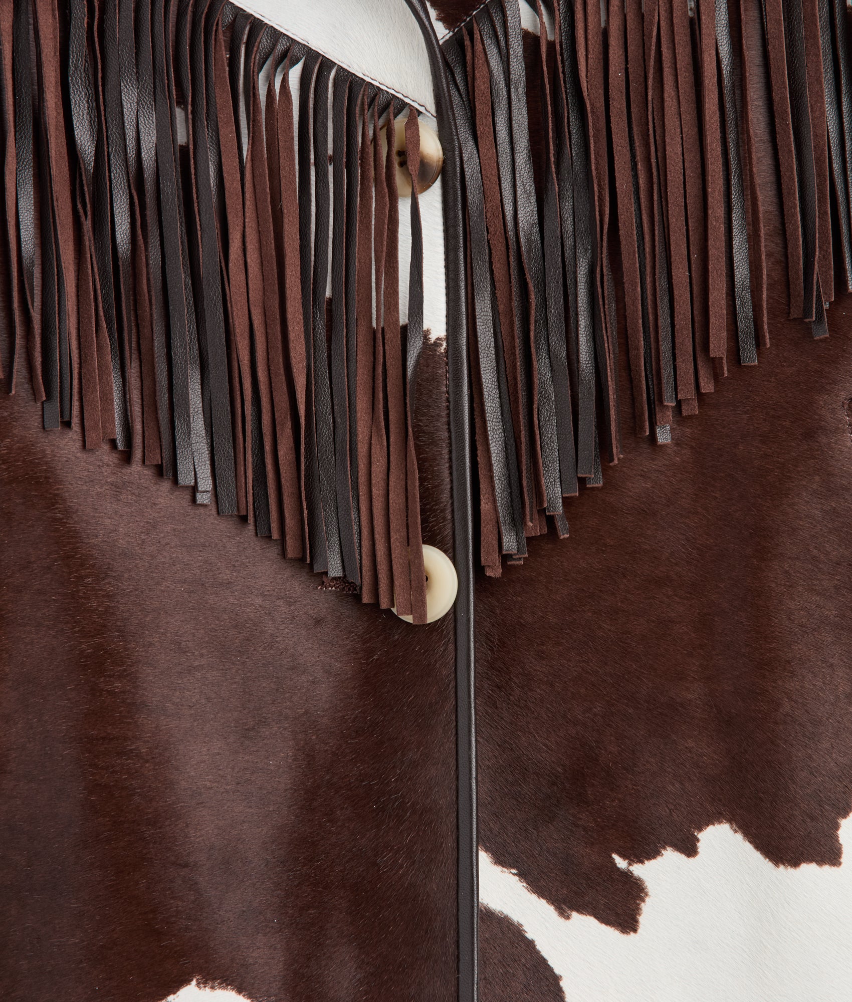 Harper Fringe Jacket :: Brown Mix - Image 5