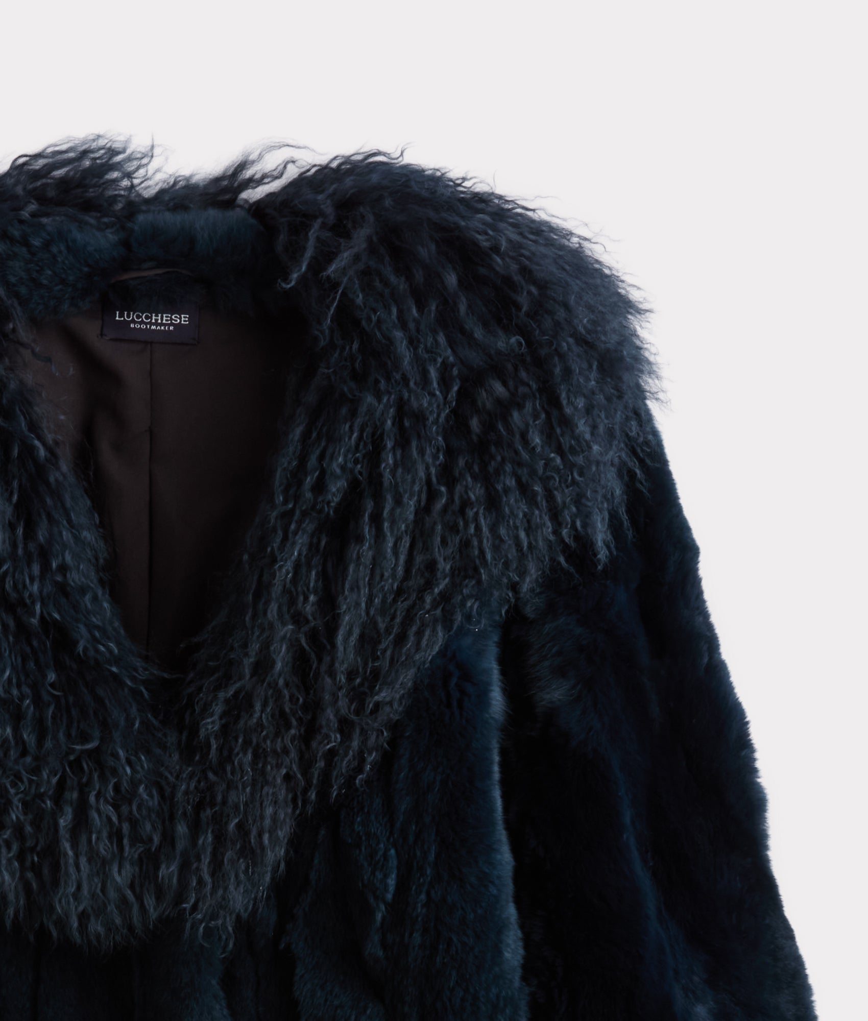Melbourn Fur Jacket :: Turquoise - Image 6