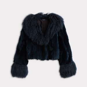 Melbourn Fur Jacket :: Turquoise