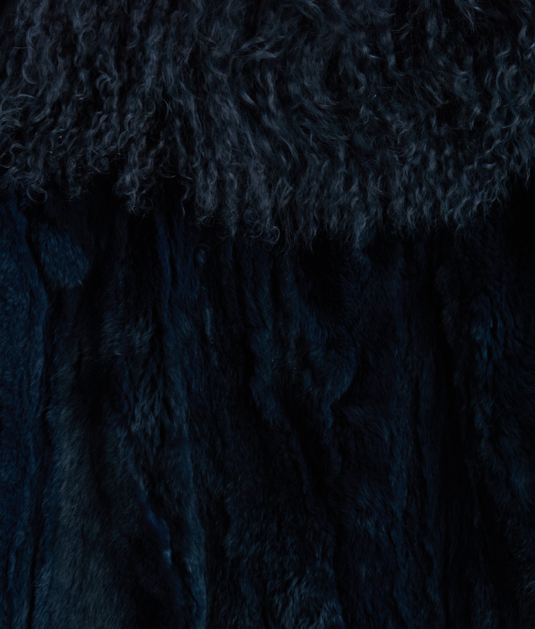 Melbourn Fur Jacket :: Turquoise - Image 12