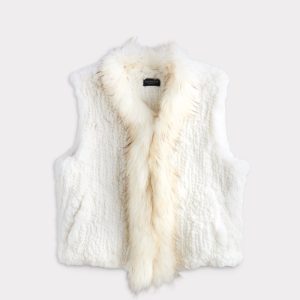 Elysian Fur Vest :: White