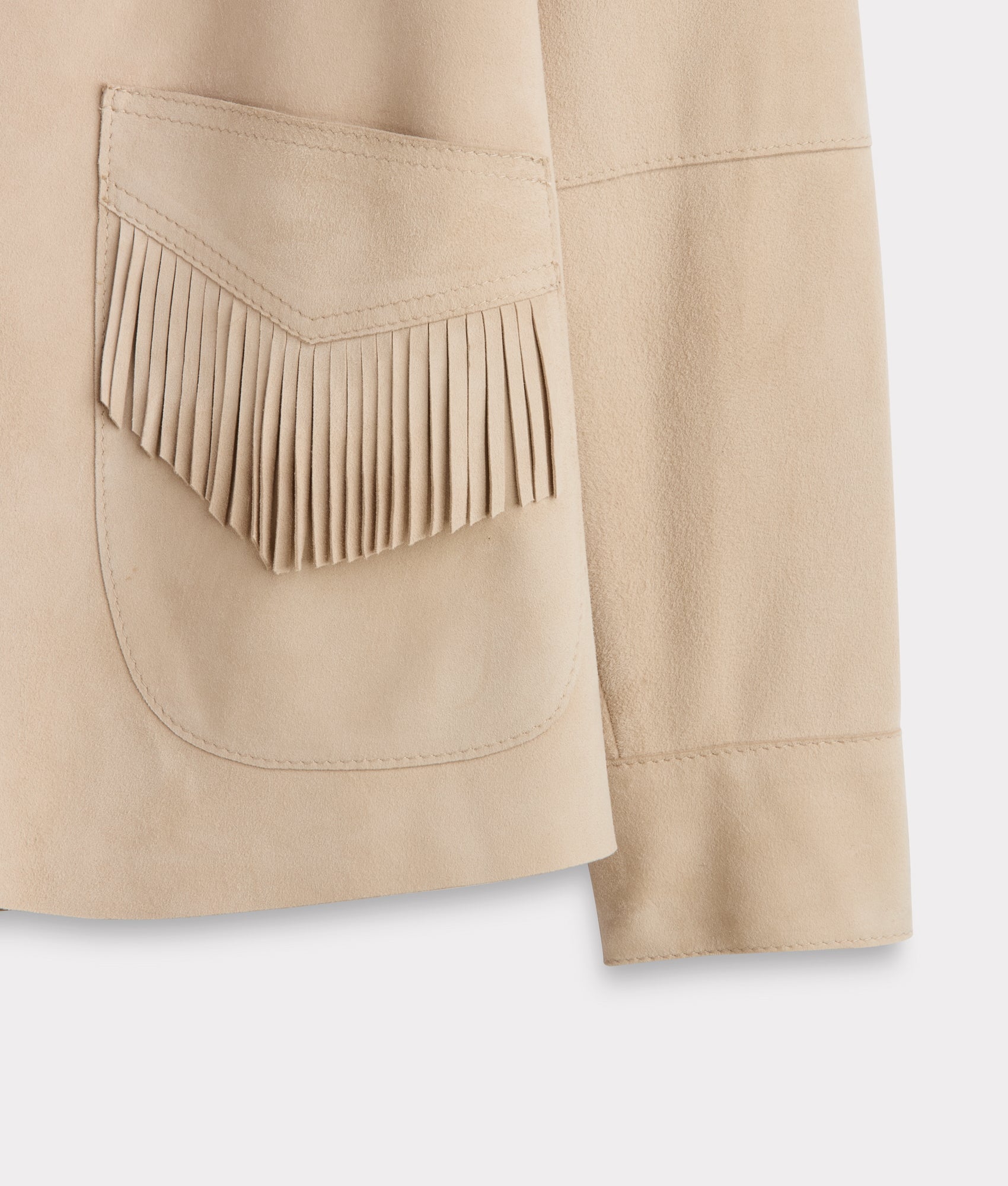 Olathe Fringe Jacket :: Sand - Image 7