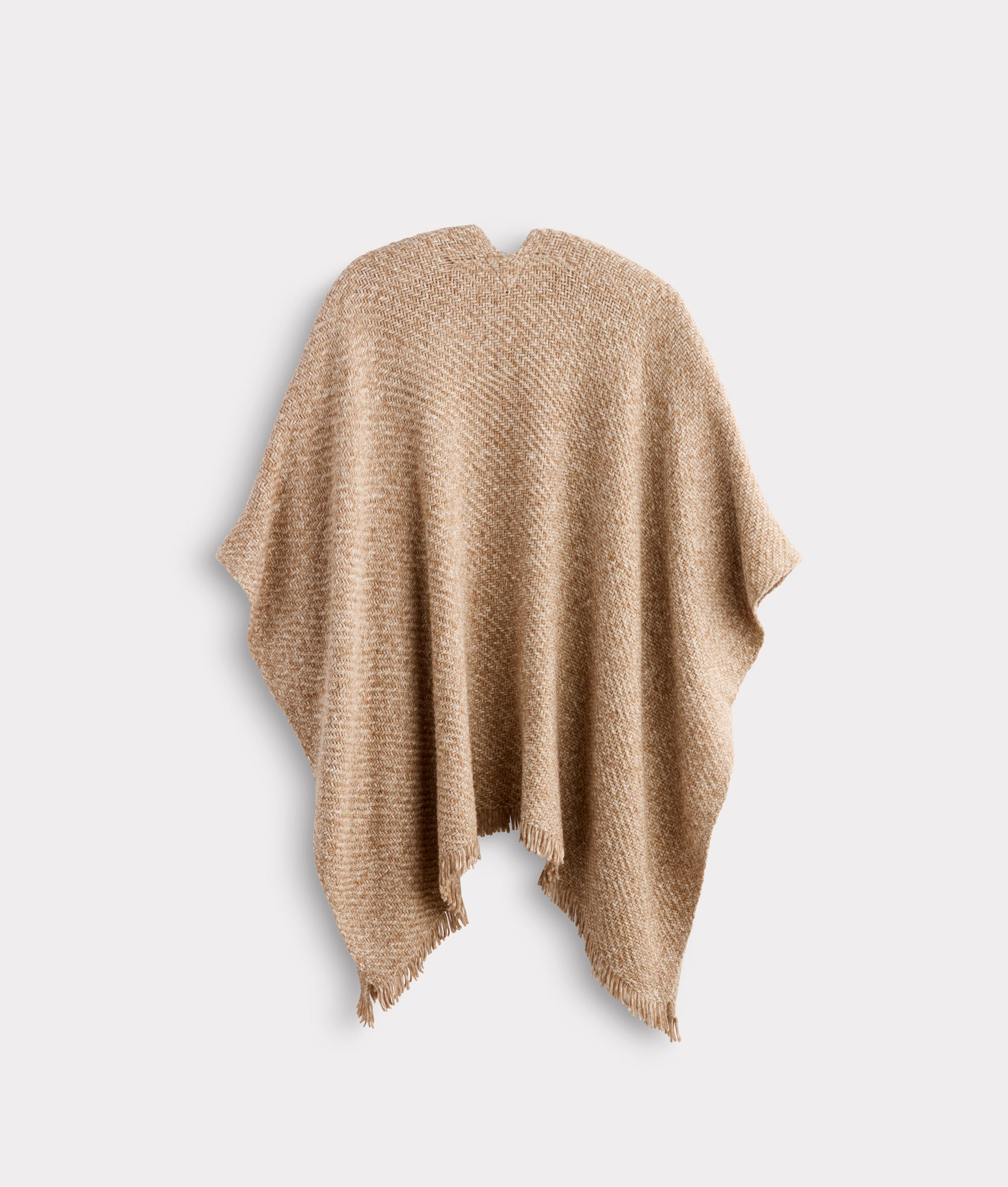 Ava Short Cape :: Light Brown - Image 3
