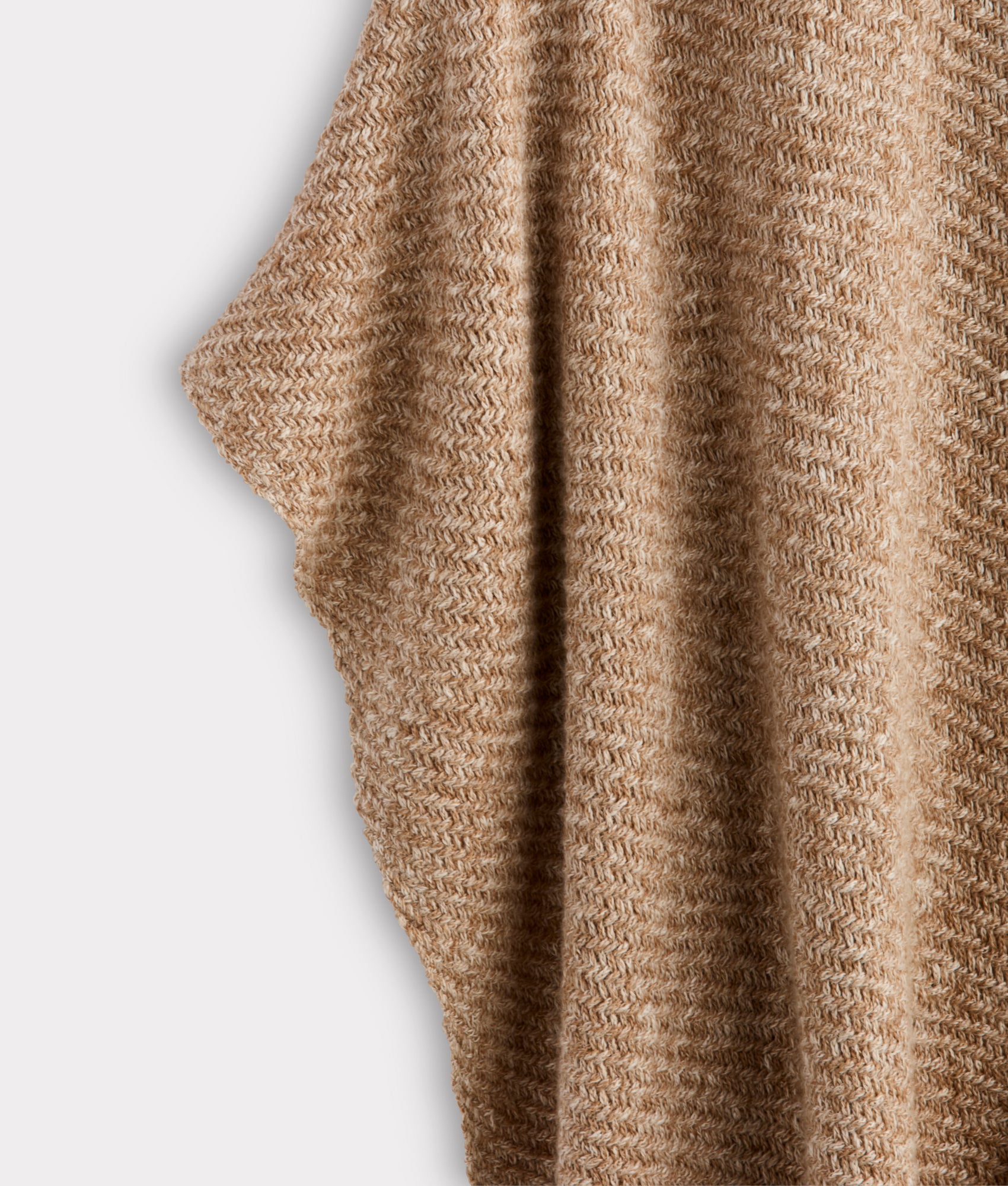 Ava Short Cape :: Light Brown - Image 6