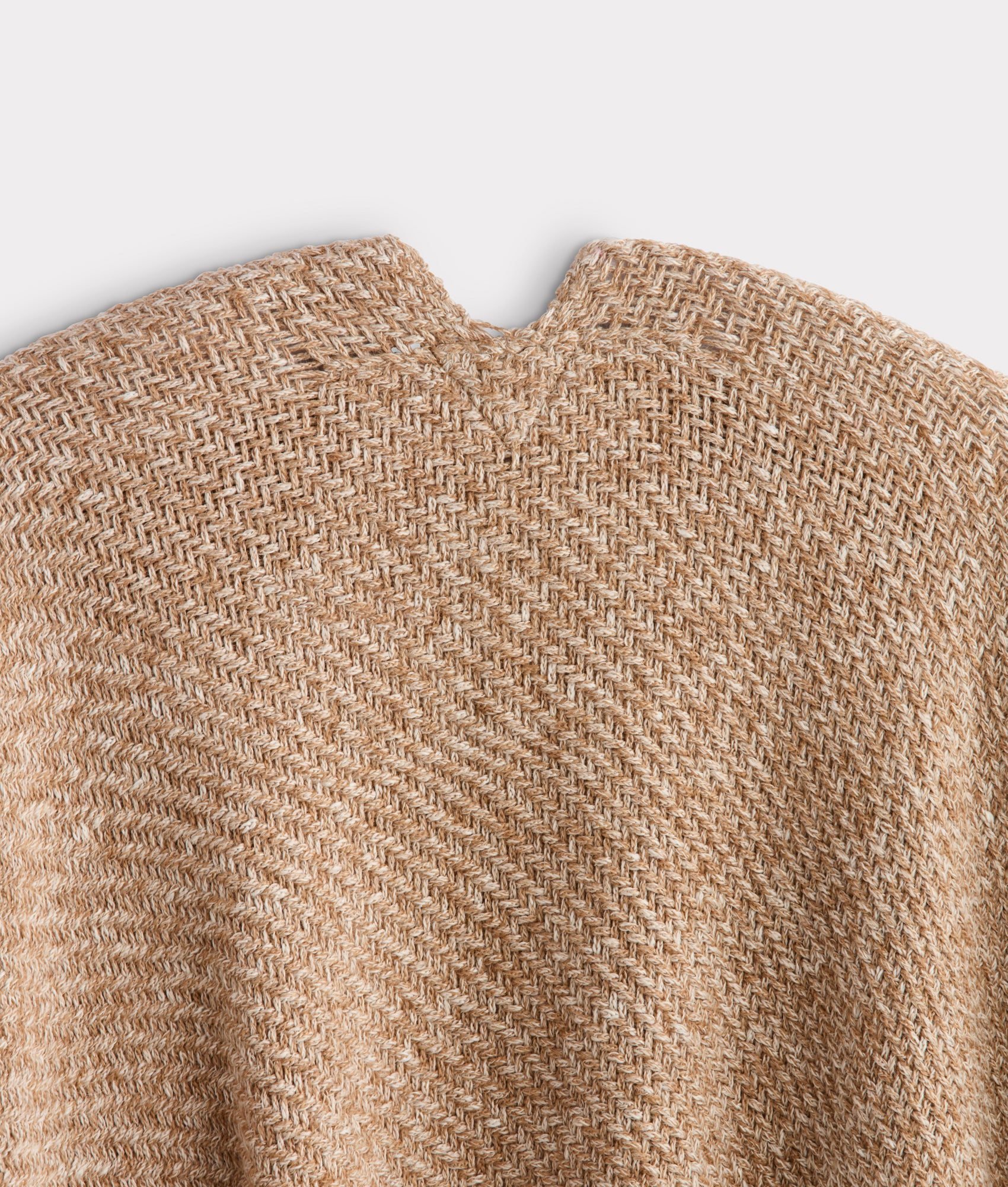 Ava Short Cape :: Light Brown - Image 4