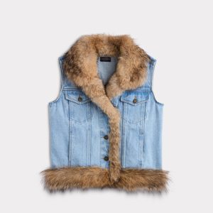 Reverie Coyote & Denim Vest :: Denim