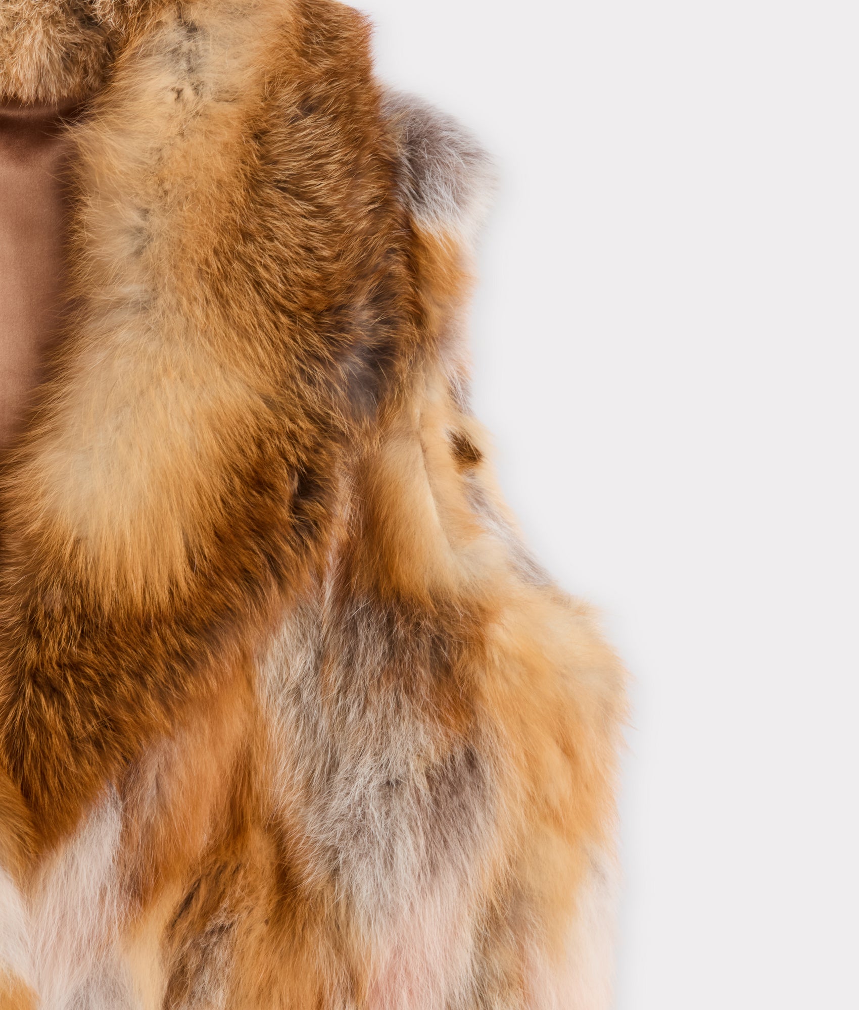 Lorelai Red Fox Vest :: Natural - Image 4
