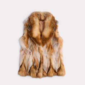 Lorelai Red Fox Vest :: Natural