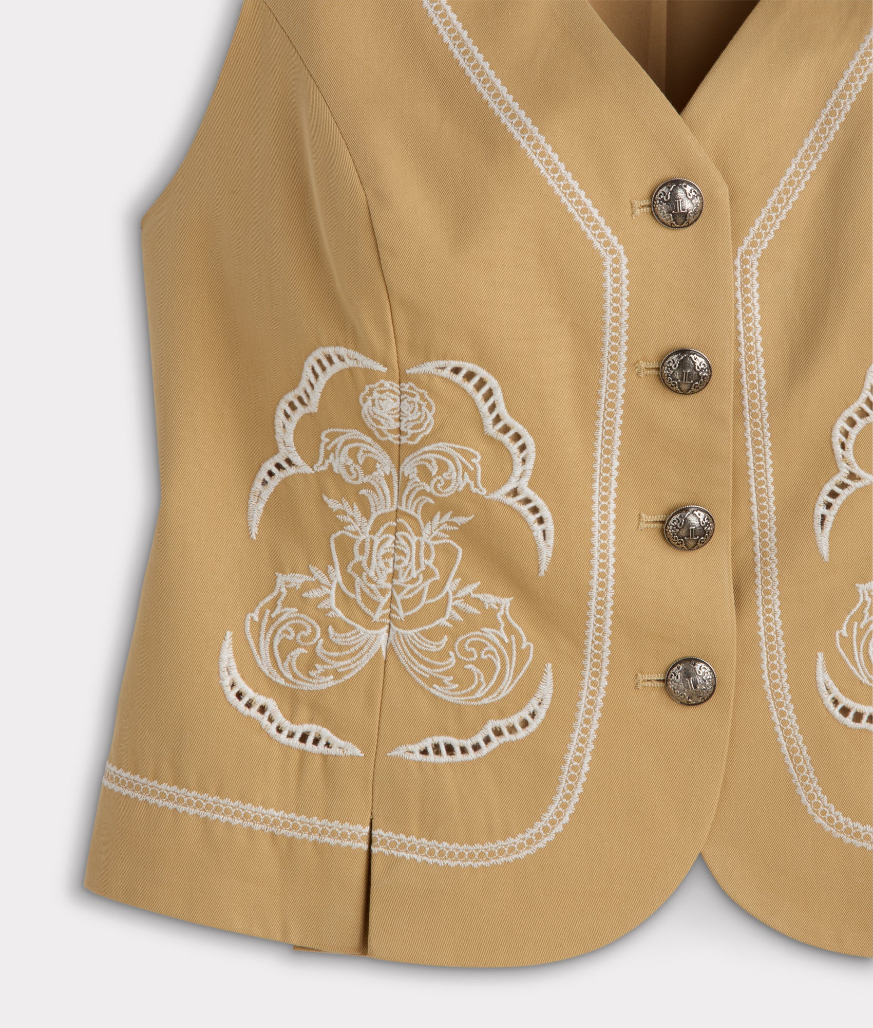 Clara Vest :: Tan - Image 8