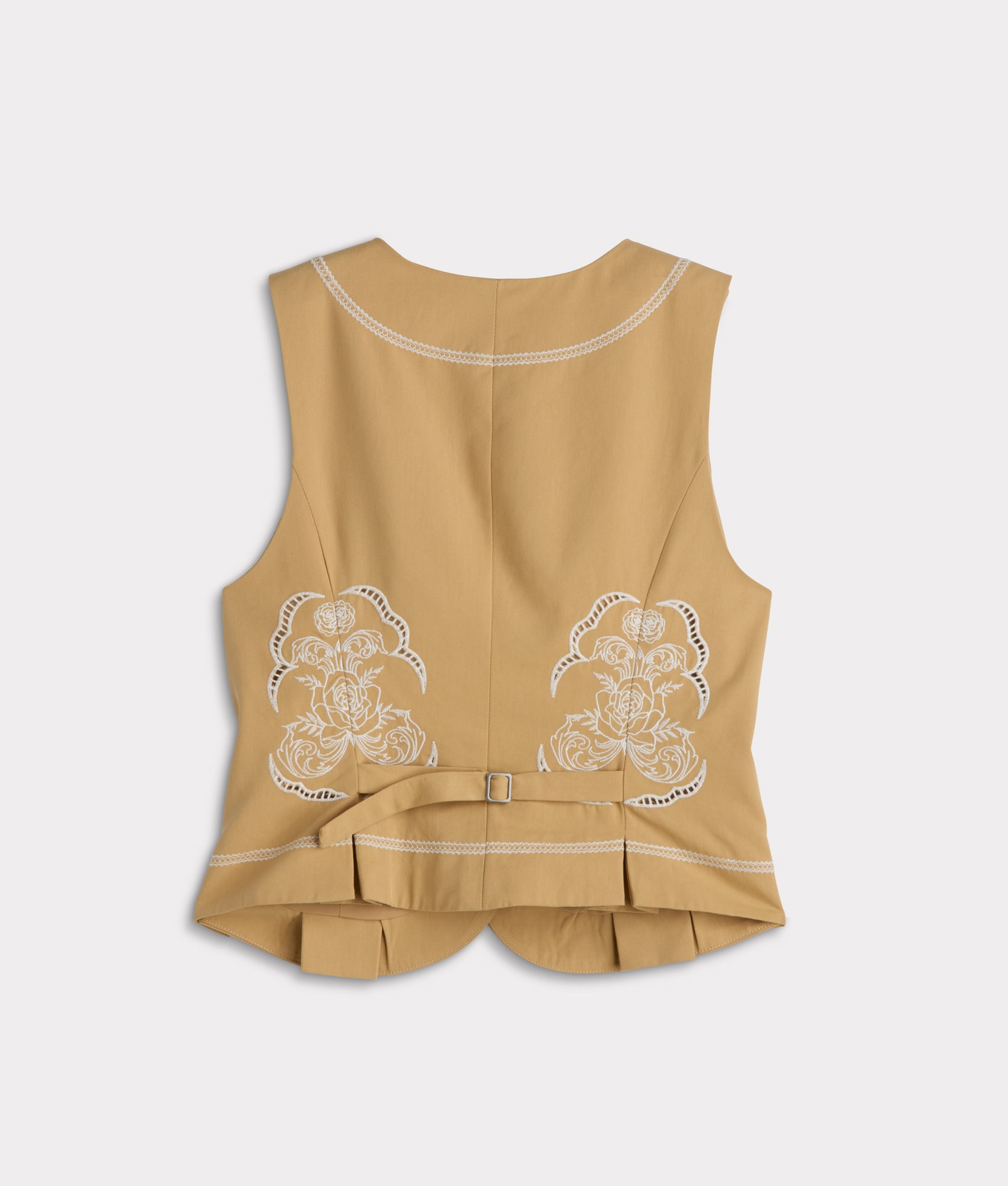 Clara Vest :: Tan - Image 3