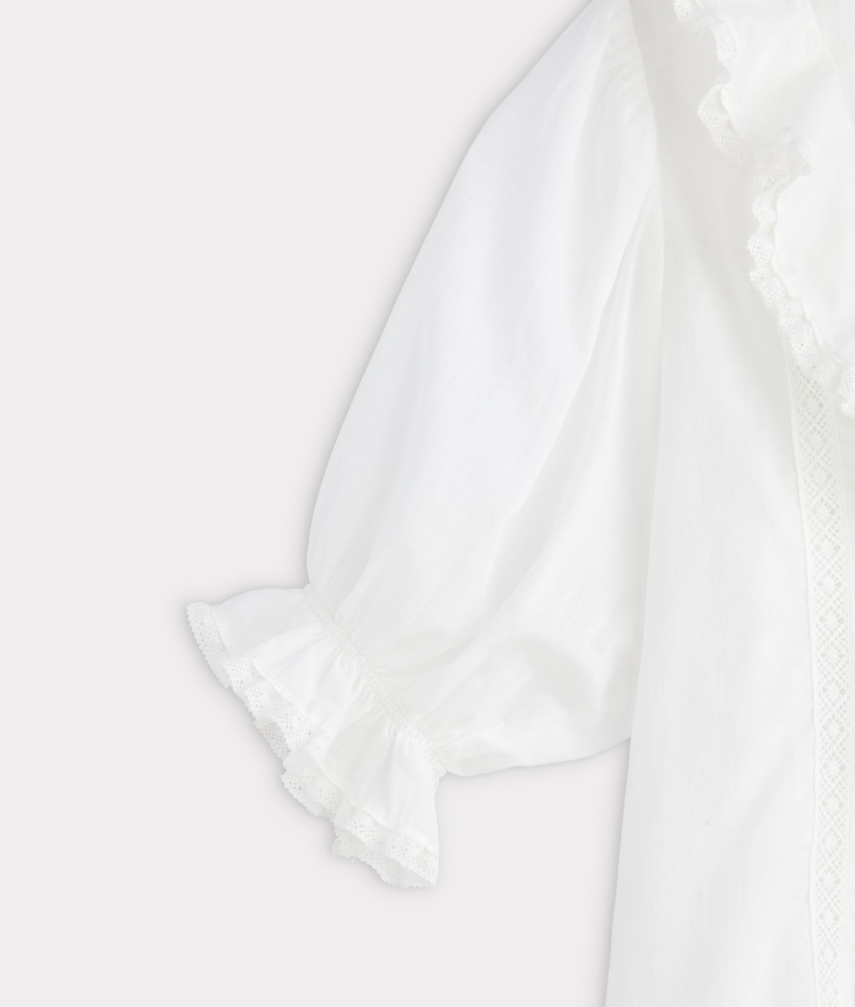 Belle Ruffle Blouse :: White - Image 6