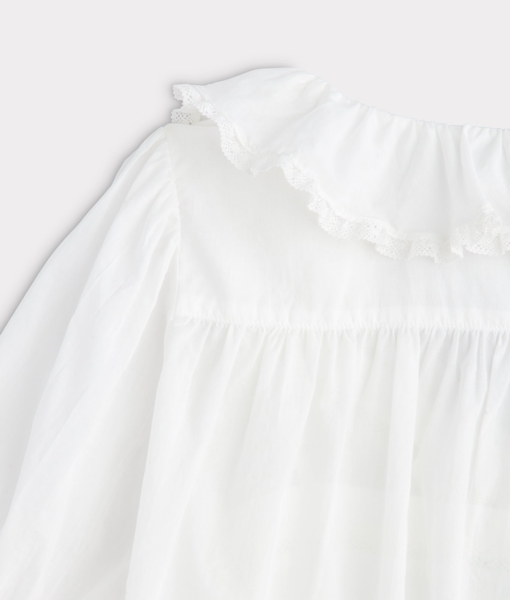 Belle Ruffle Blouse :: White - Image 7