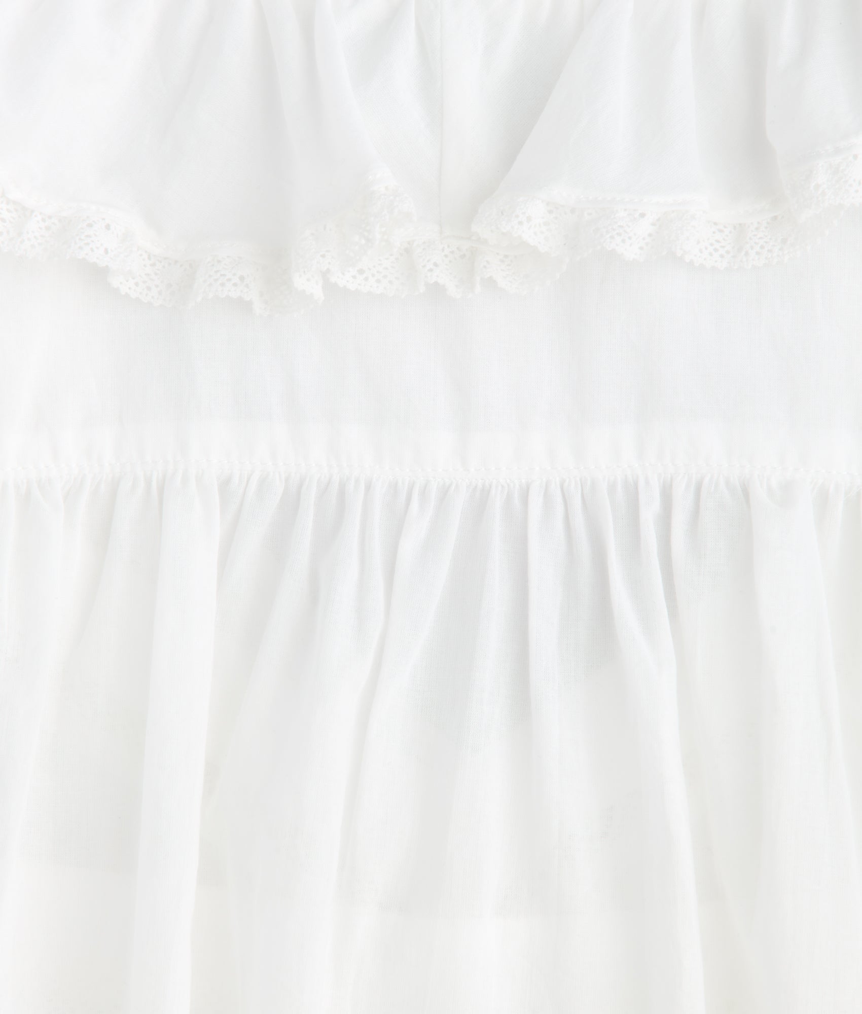 Belle Ruffle Blouse :: White - Image 8