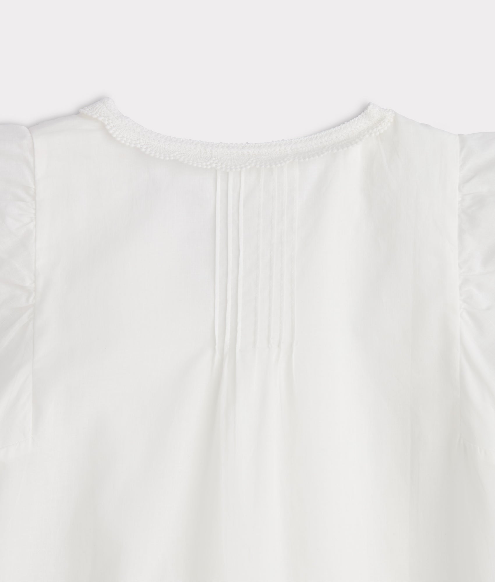 Sutton Pintuck Blouse :: White - Image 6