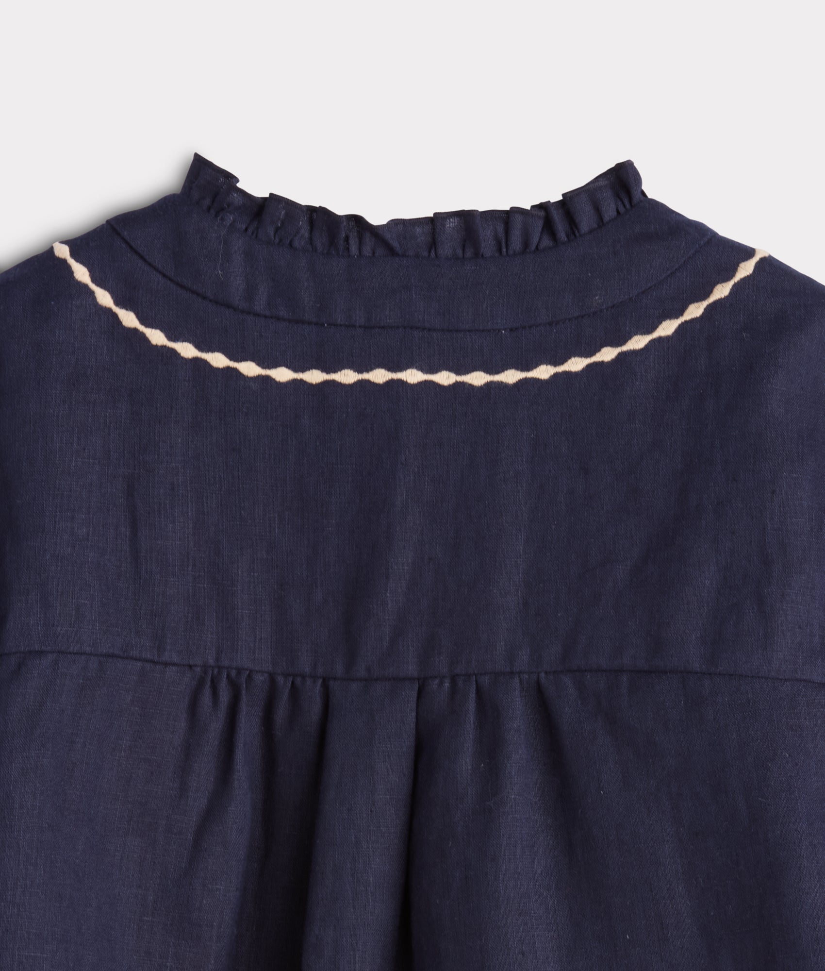 Callahan Blouse :: Navy - Image 7