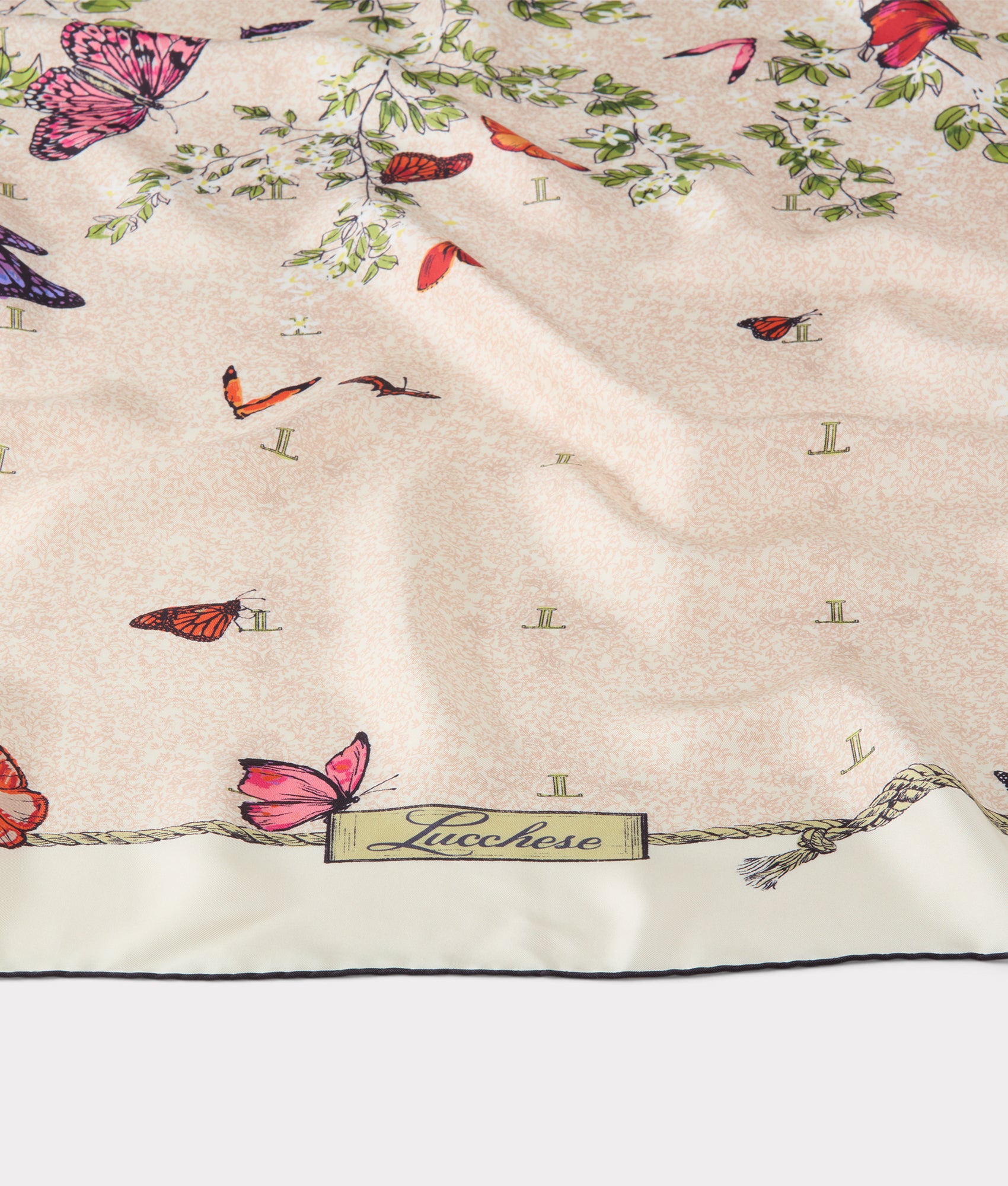Mariposa Silk Scarf :: Multi - Image 2