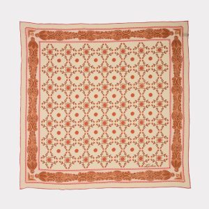 Scroll Silk Scarf :: Blush
