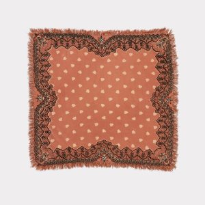 Cashmere Paisley Bandana :: Brown