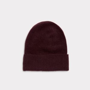 Park City Cashmere Beanie :: Burgundy