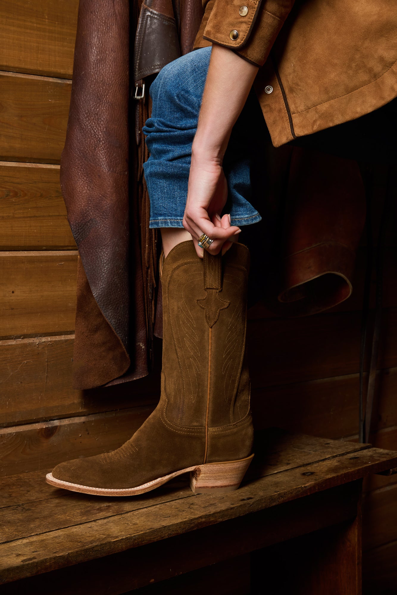 Summer Espresso Suede :: Espresso Suede - Image 9