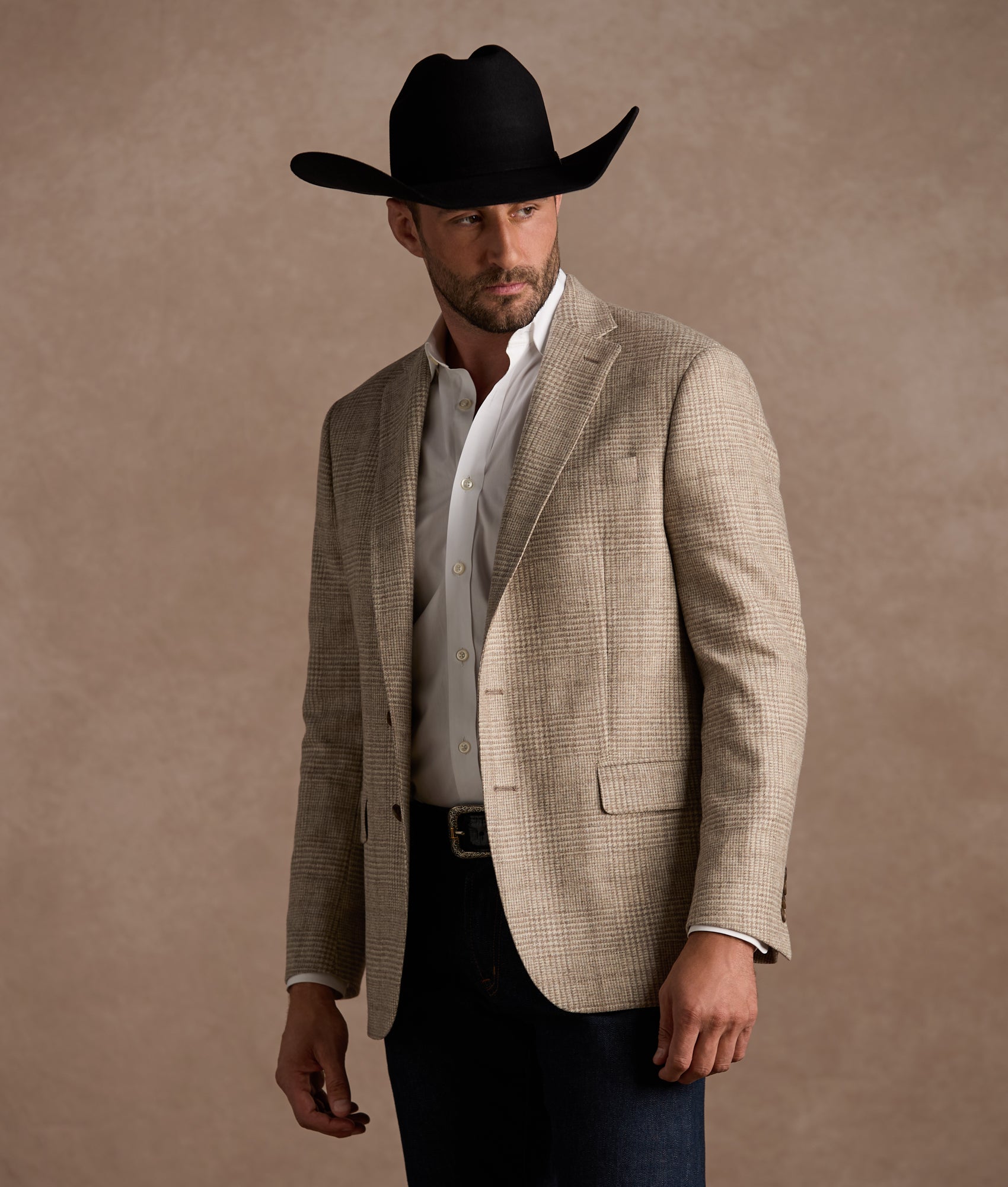 Lucchese Sport Coat :: Oatmeal - Image 10