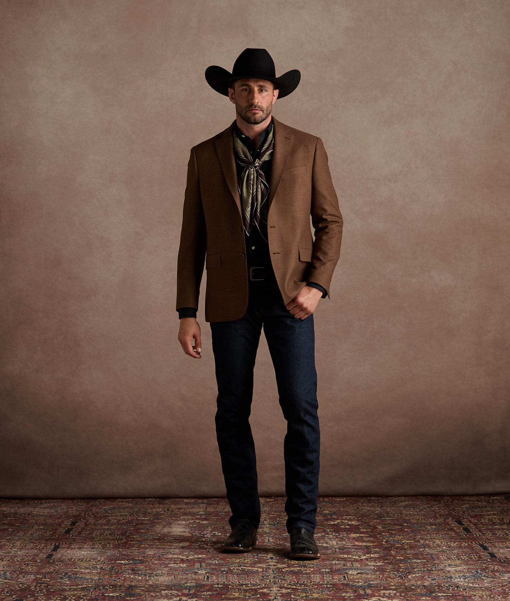 Lucchese Sport Coat :: Tobacco - Image 12