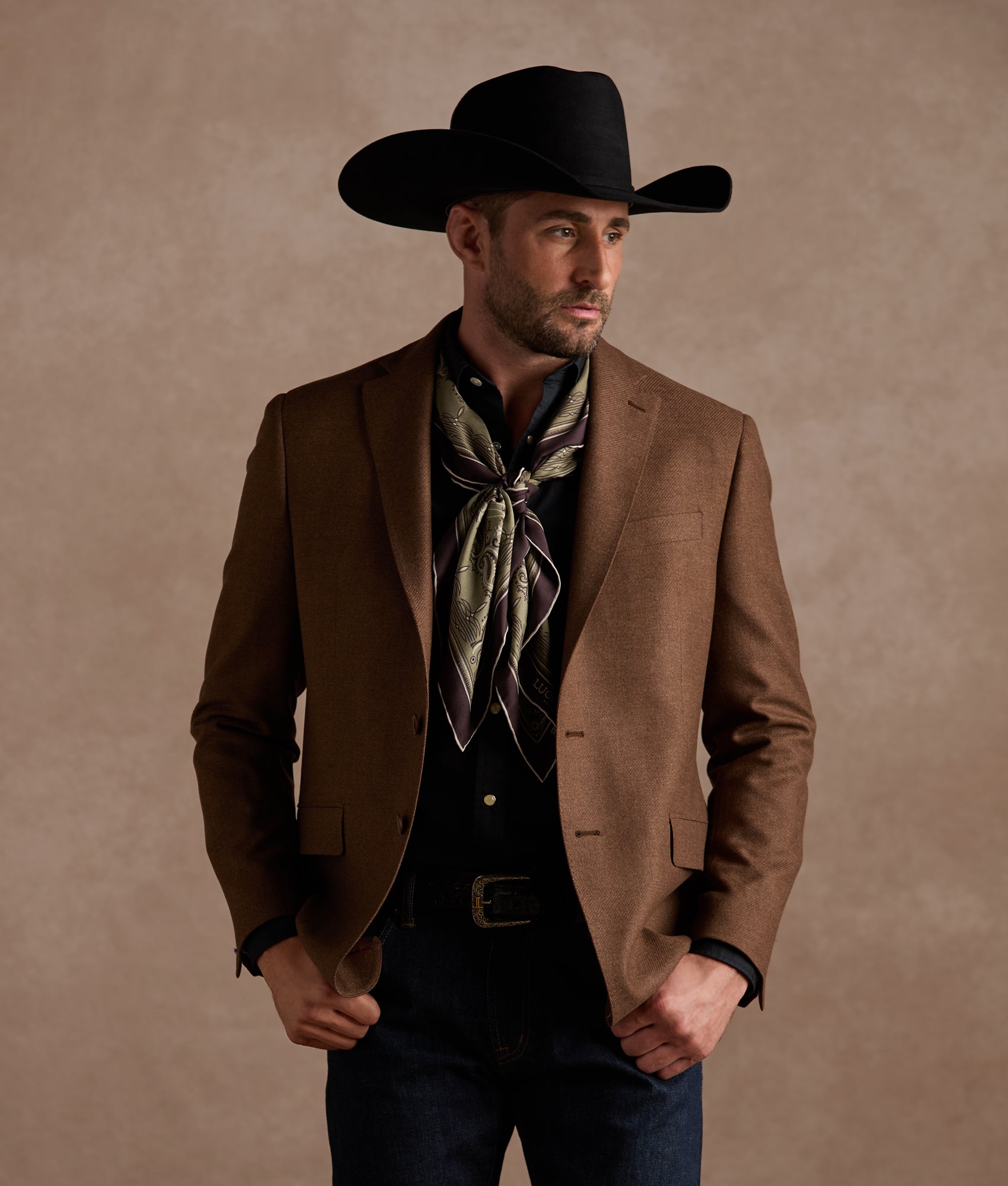 Lucchese Sport Coat :: Tobacco - Image 3