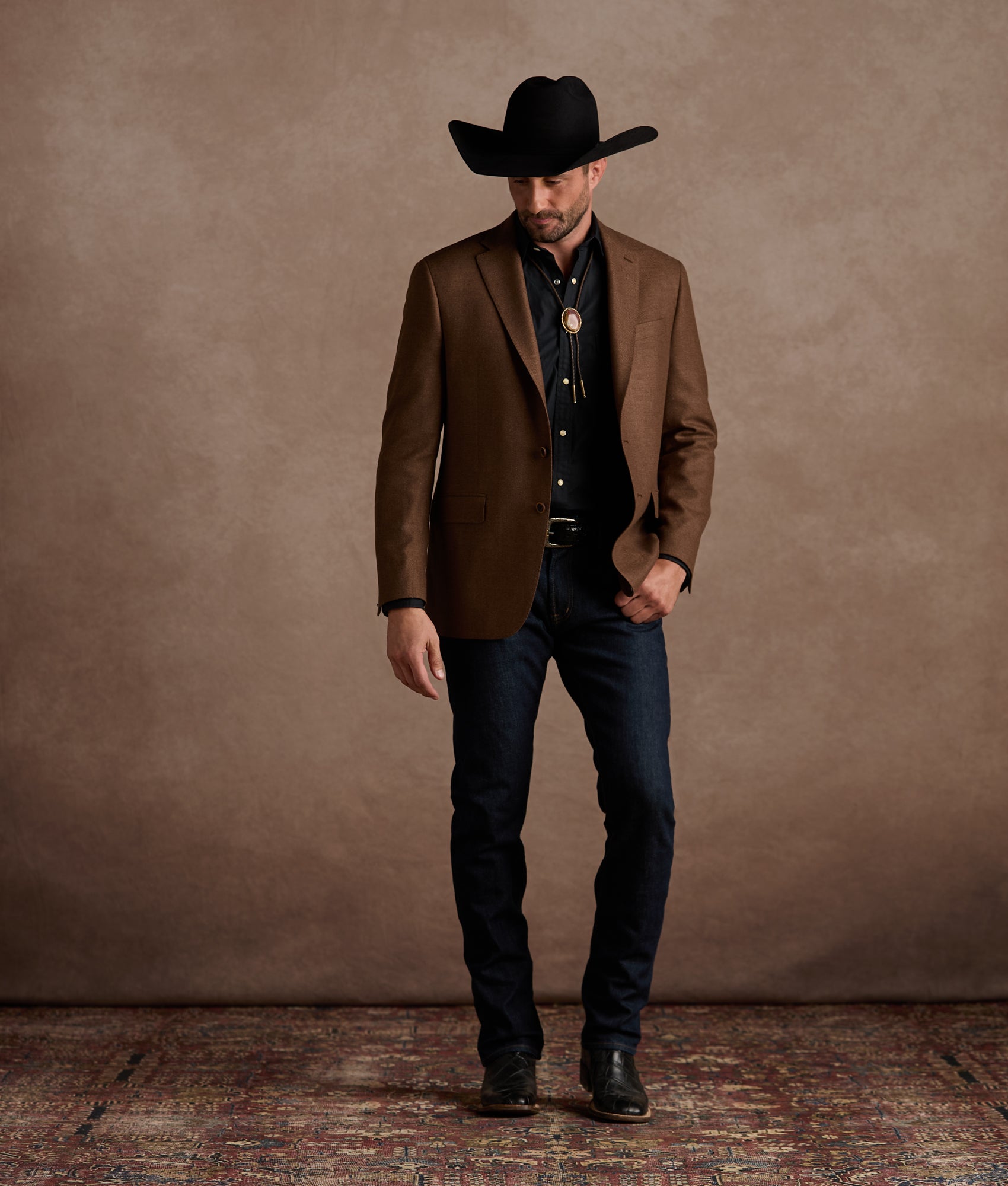 Lucchese Sport Coat :: Tobacco - Image 14