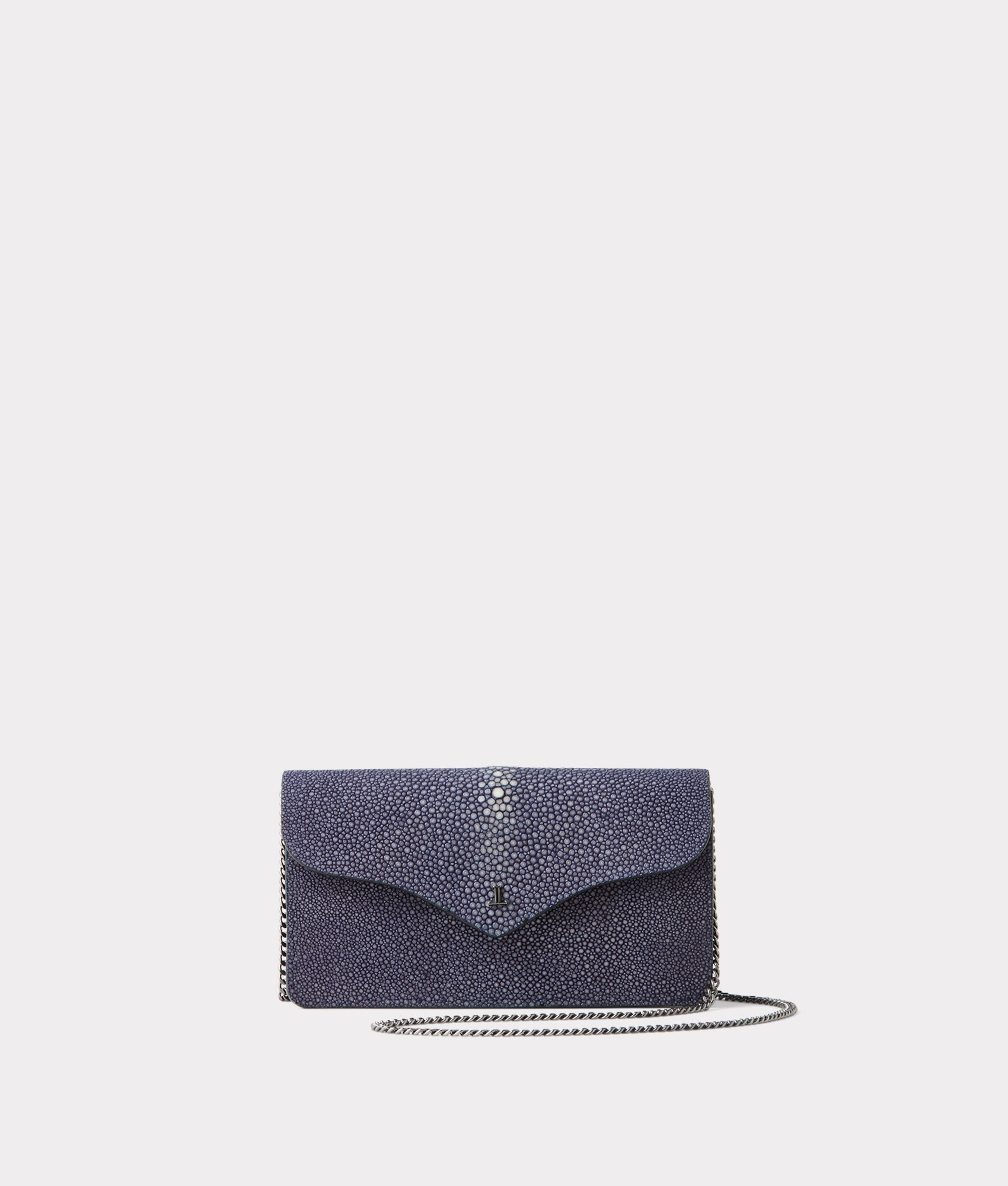 Donna Exotic Long Wallet On A Chain :: Navy - Image 6