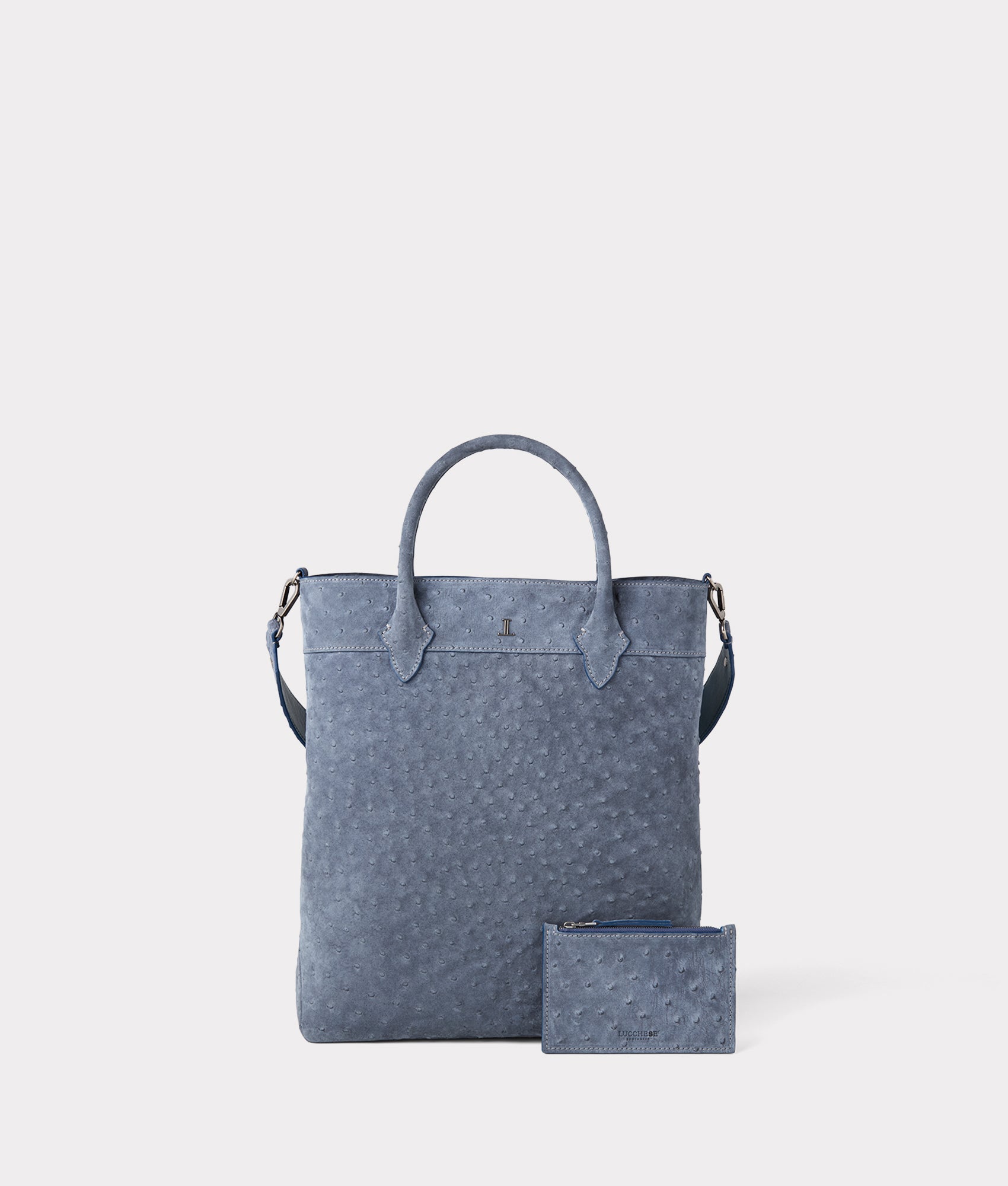 Large Lola Exotic Shopper :: Storm Blue - Image 3