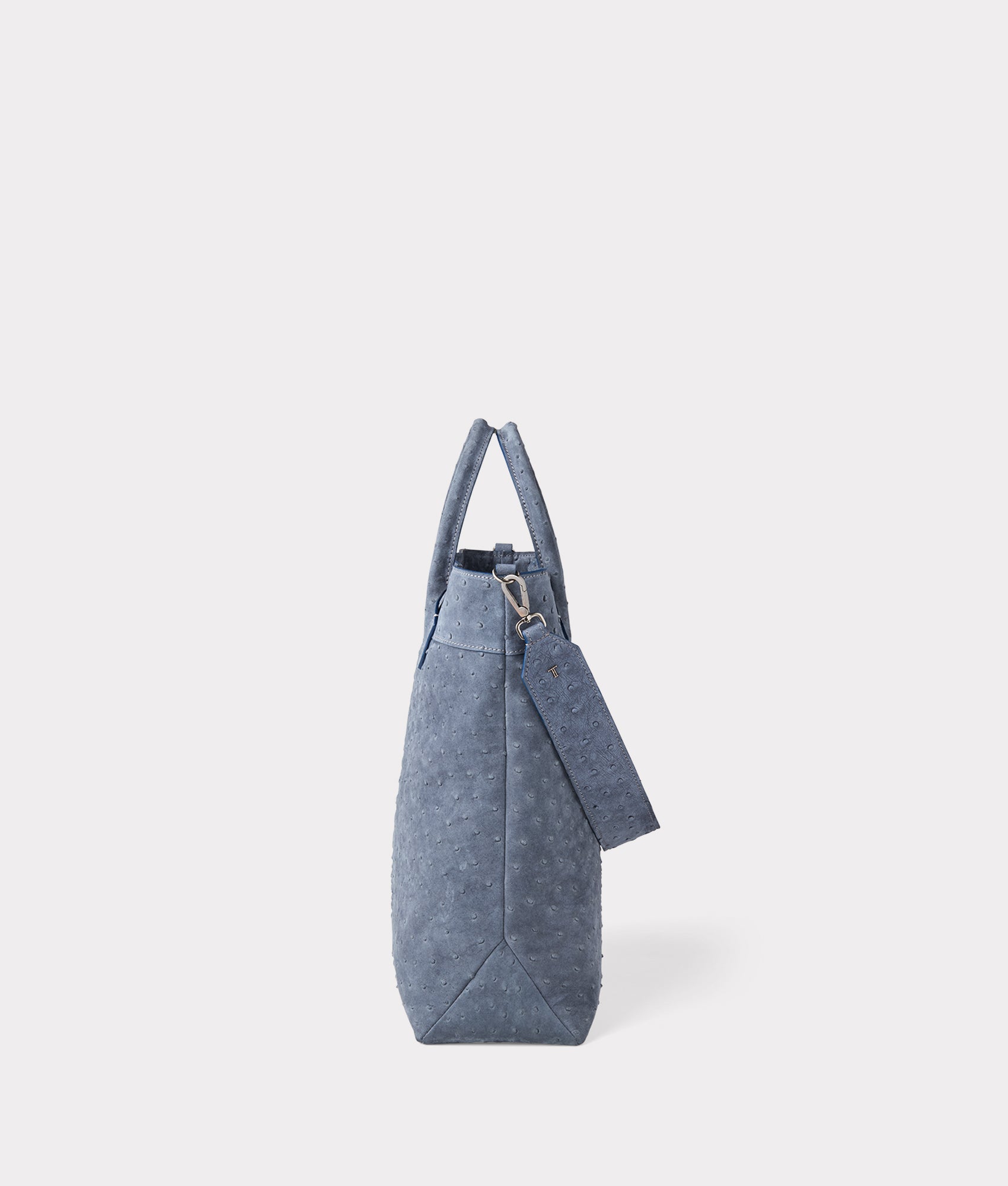 Large Lola Exotic Shopper :: Storm Blue - Image 7