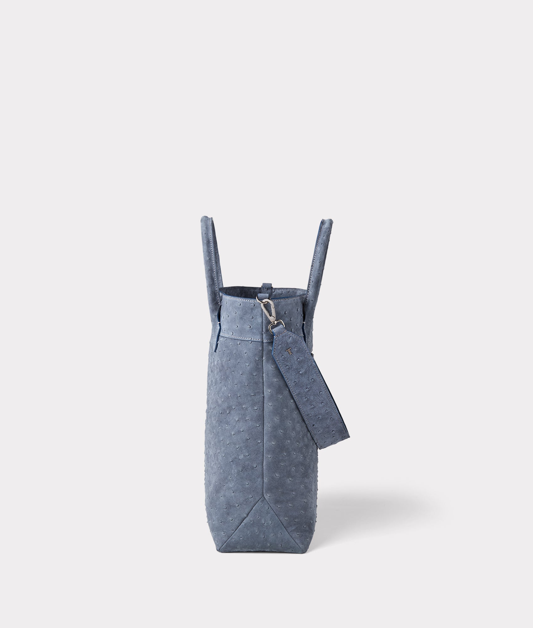 Large Lola Exotic Shopper :: Storm Blue - Image 8