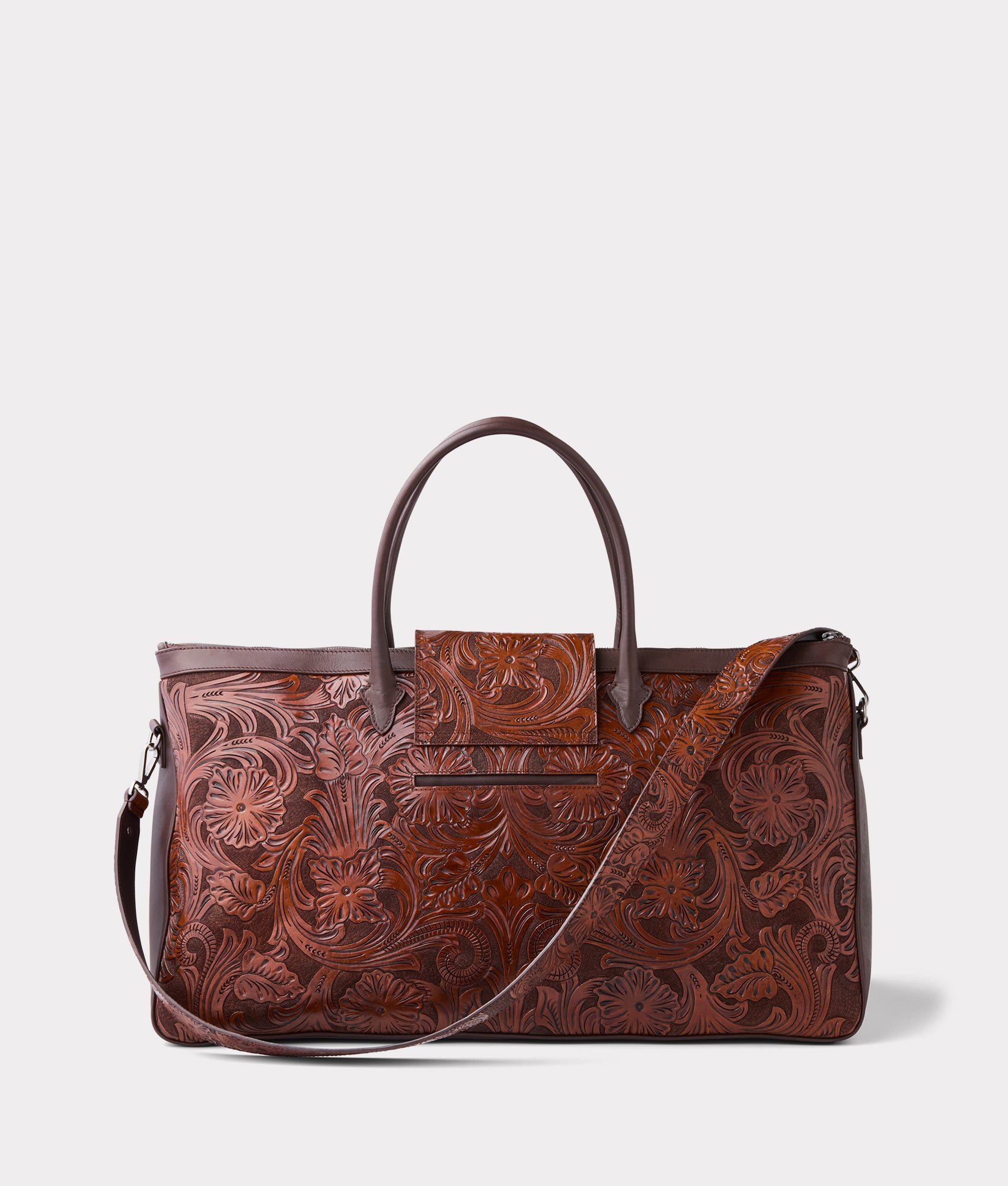 Intagliare Weekender Bag :: Congac - Image 3