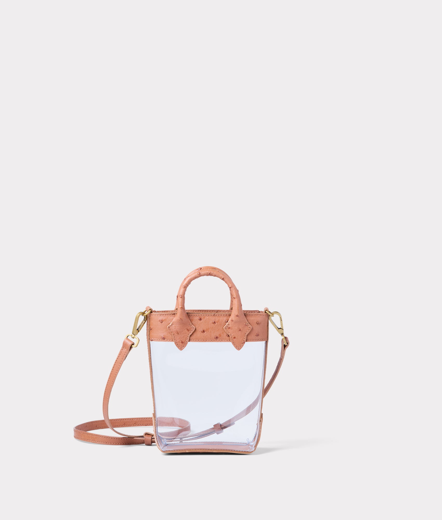 Ostrich Stadium Shopper :: Rum - Image 3