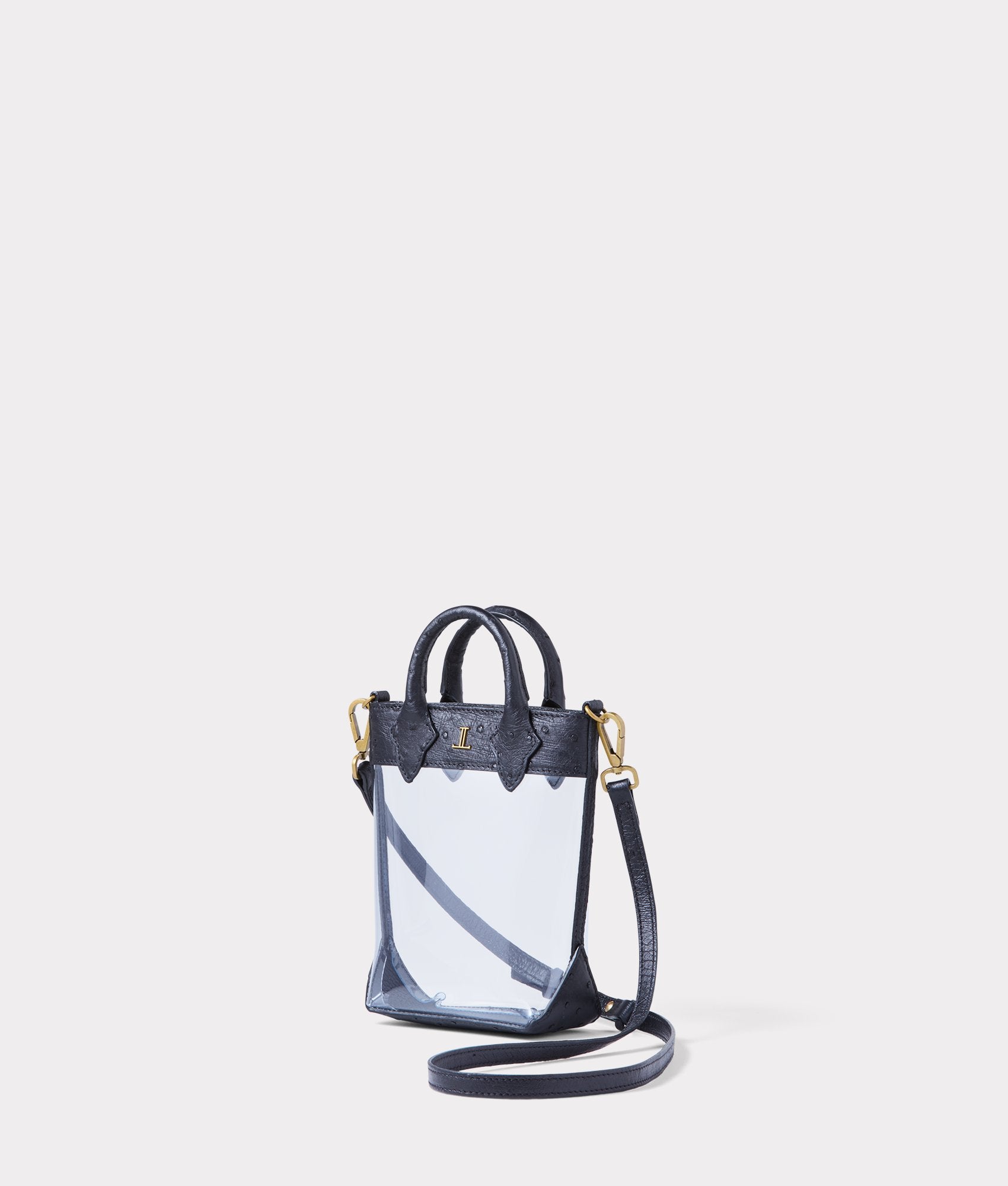 Ostrich Stadium Shopper :: Black - Image 9