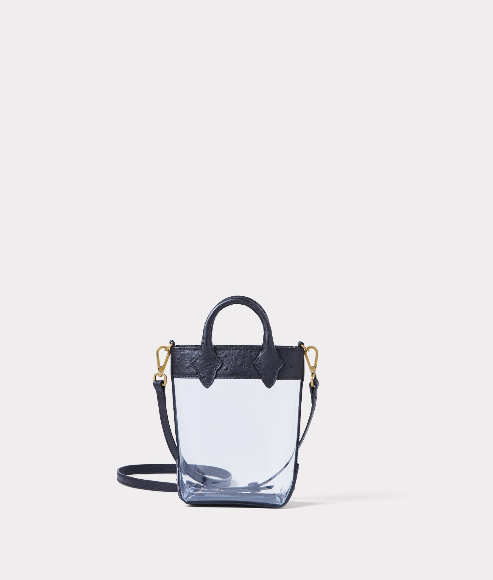 Ostrich Stadium Shopper :: Black - Image 3
