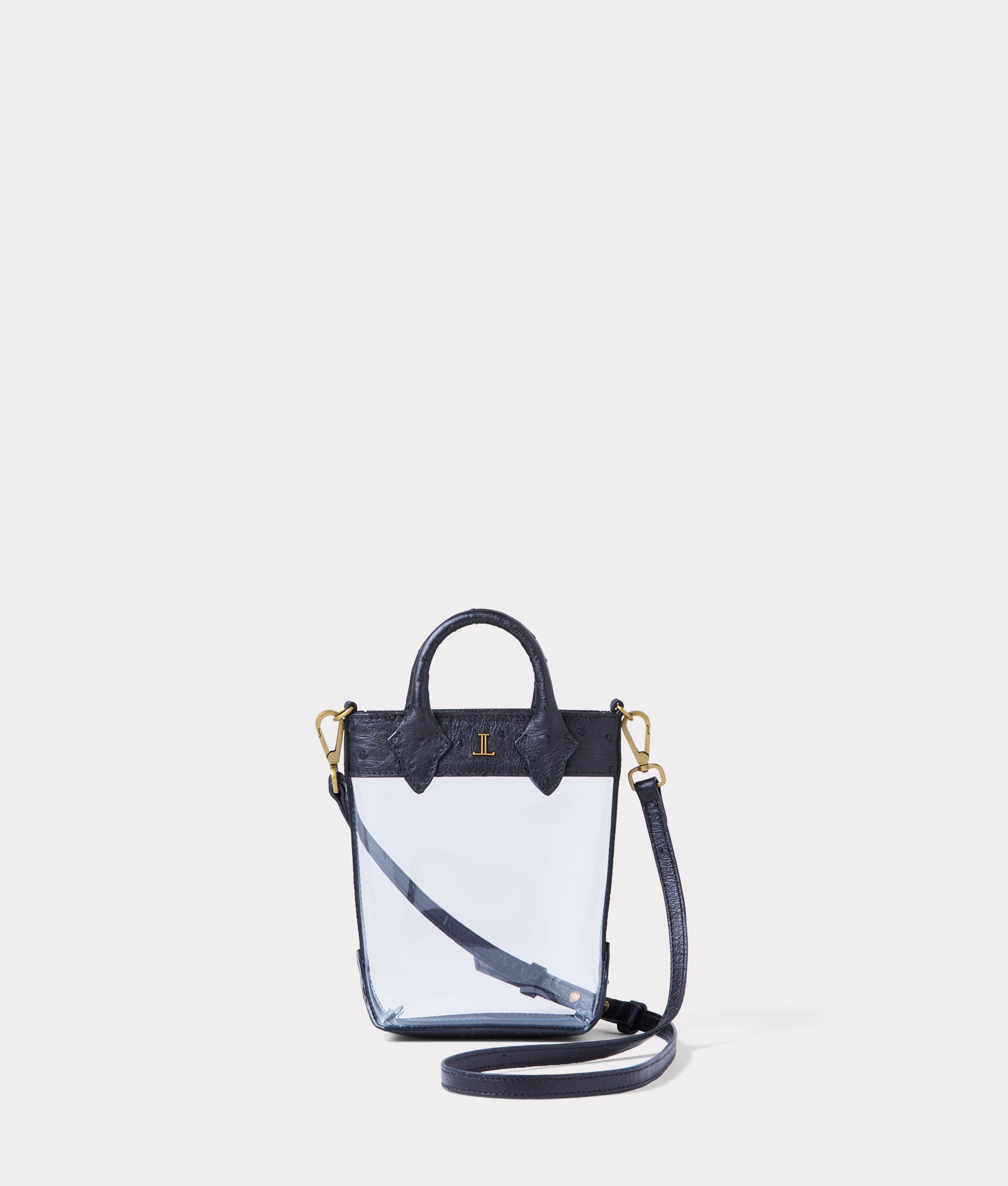 Ostrich Stadium Shopper :: Black