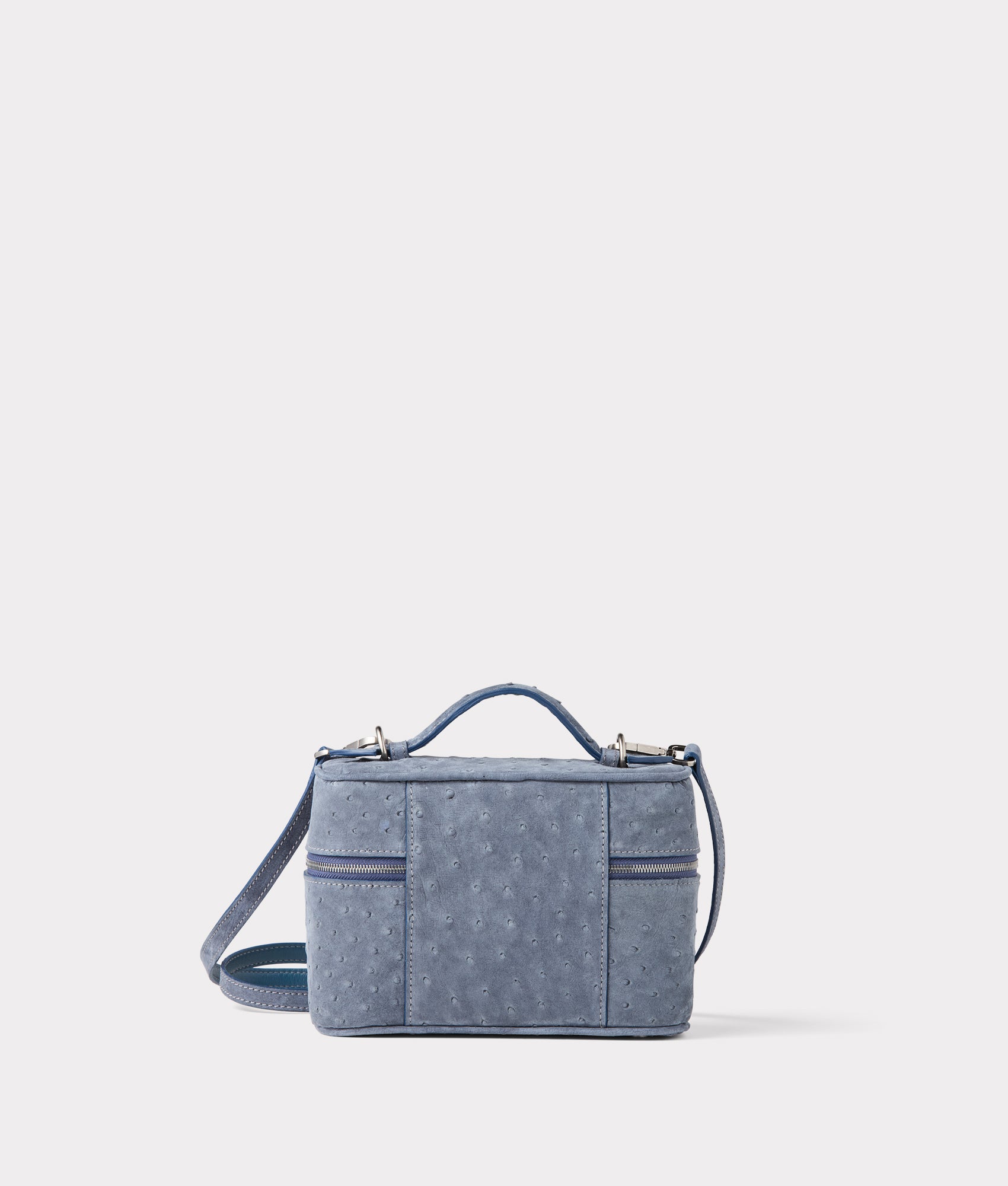 Lauren Exotic Vanity Tote :: Storm Blue - Image 2