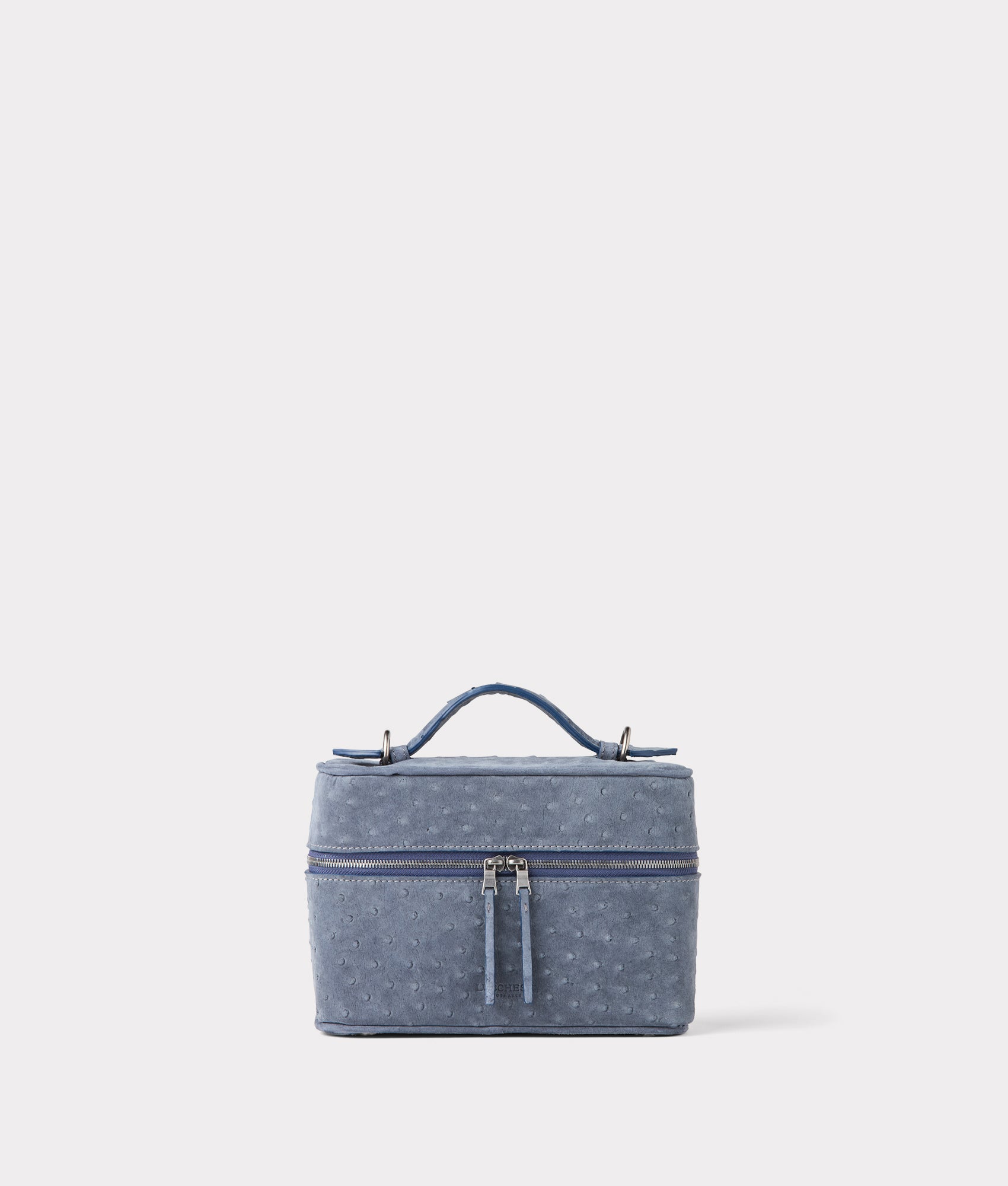 Lauren Exotic Vanity Tote :: Storm Blue - Image 3