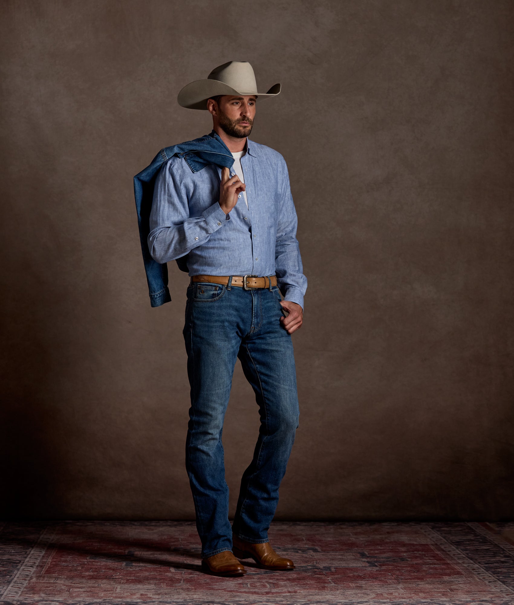 San Antonio Classic Fit :: Stormy Blue - Image 2