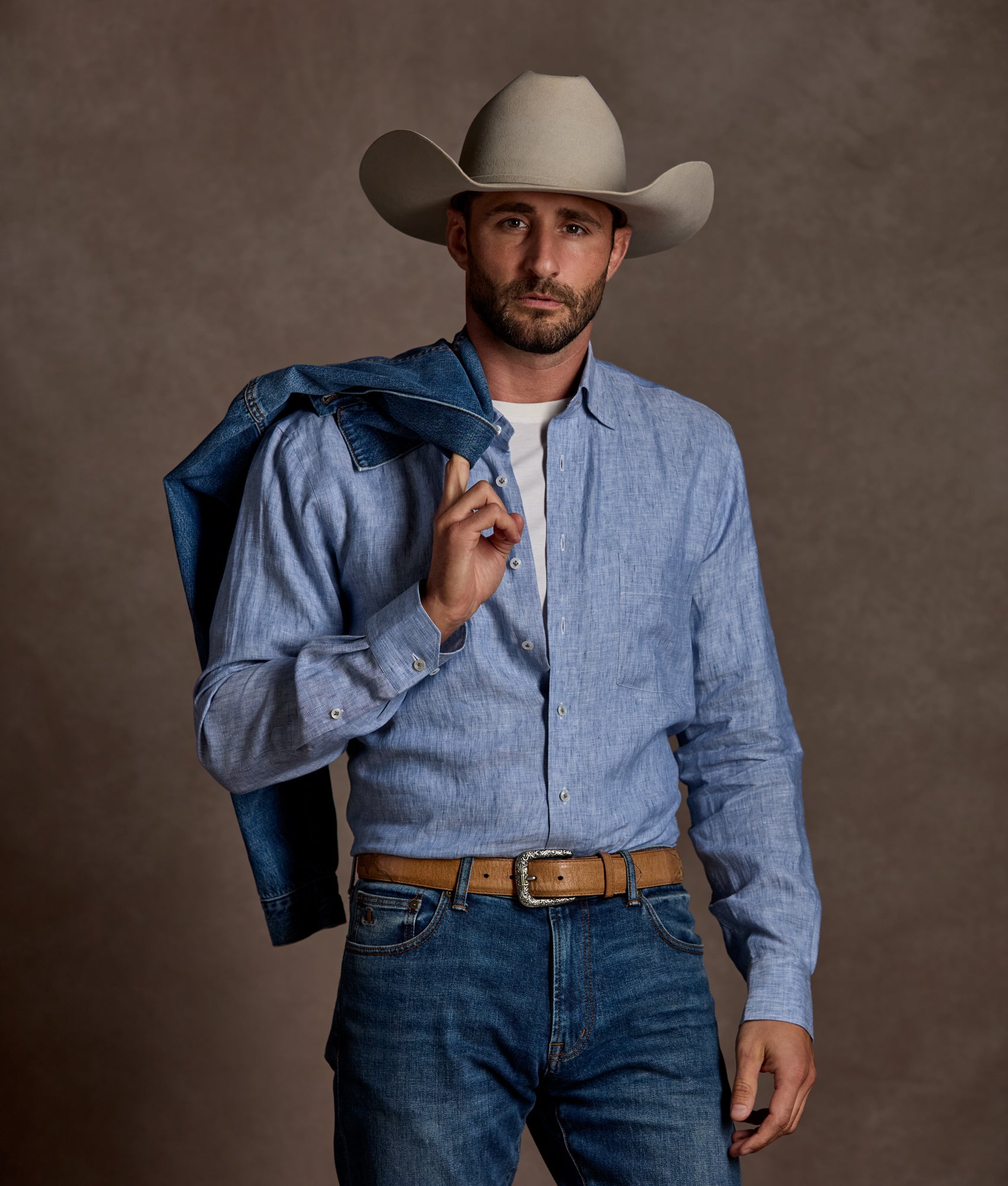 San Antonio Classic Fit :: Stormy Blue - Image 3