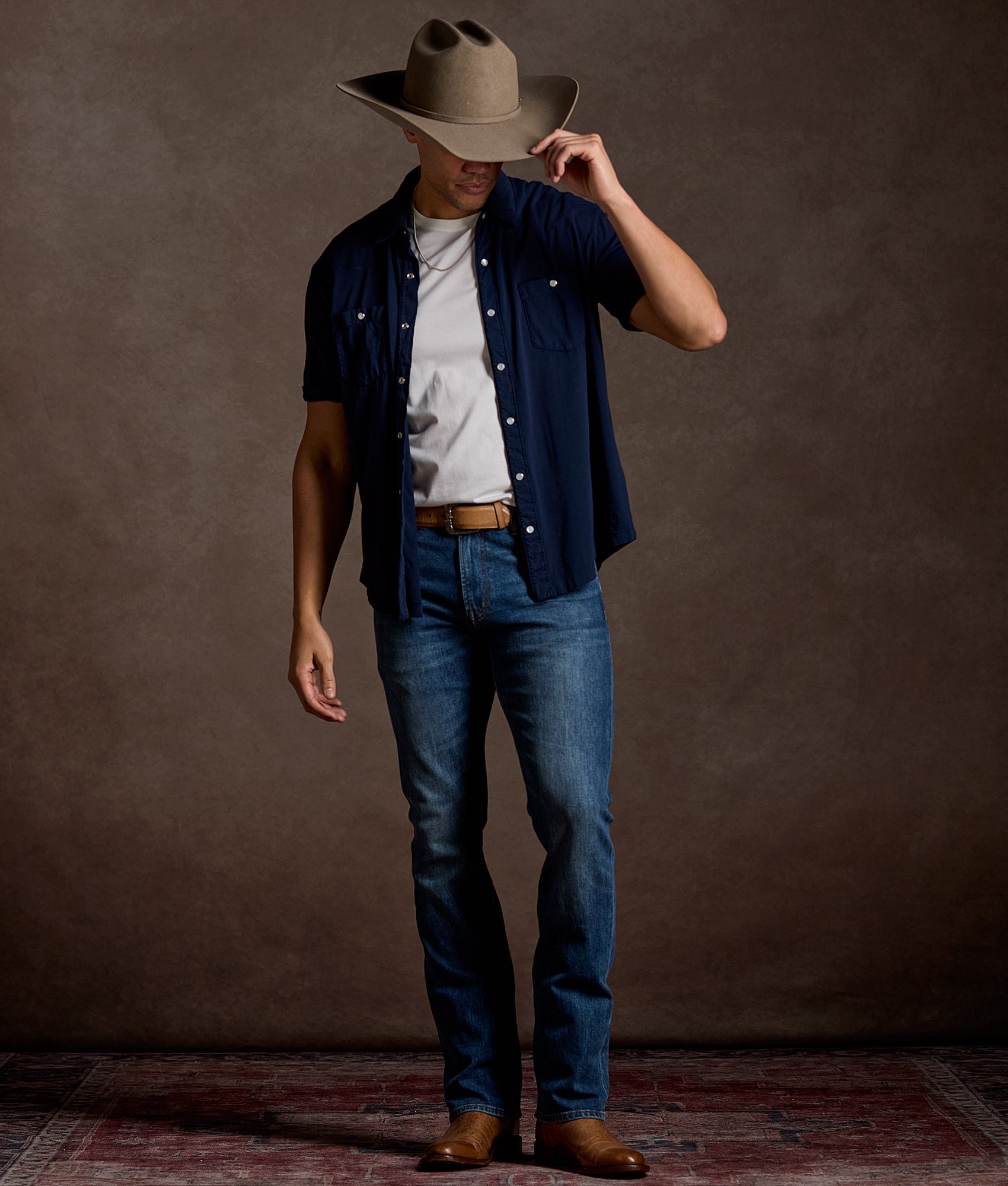 Cody Short Sleeve :: Navy - Image 8