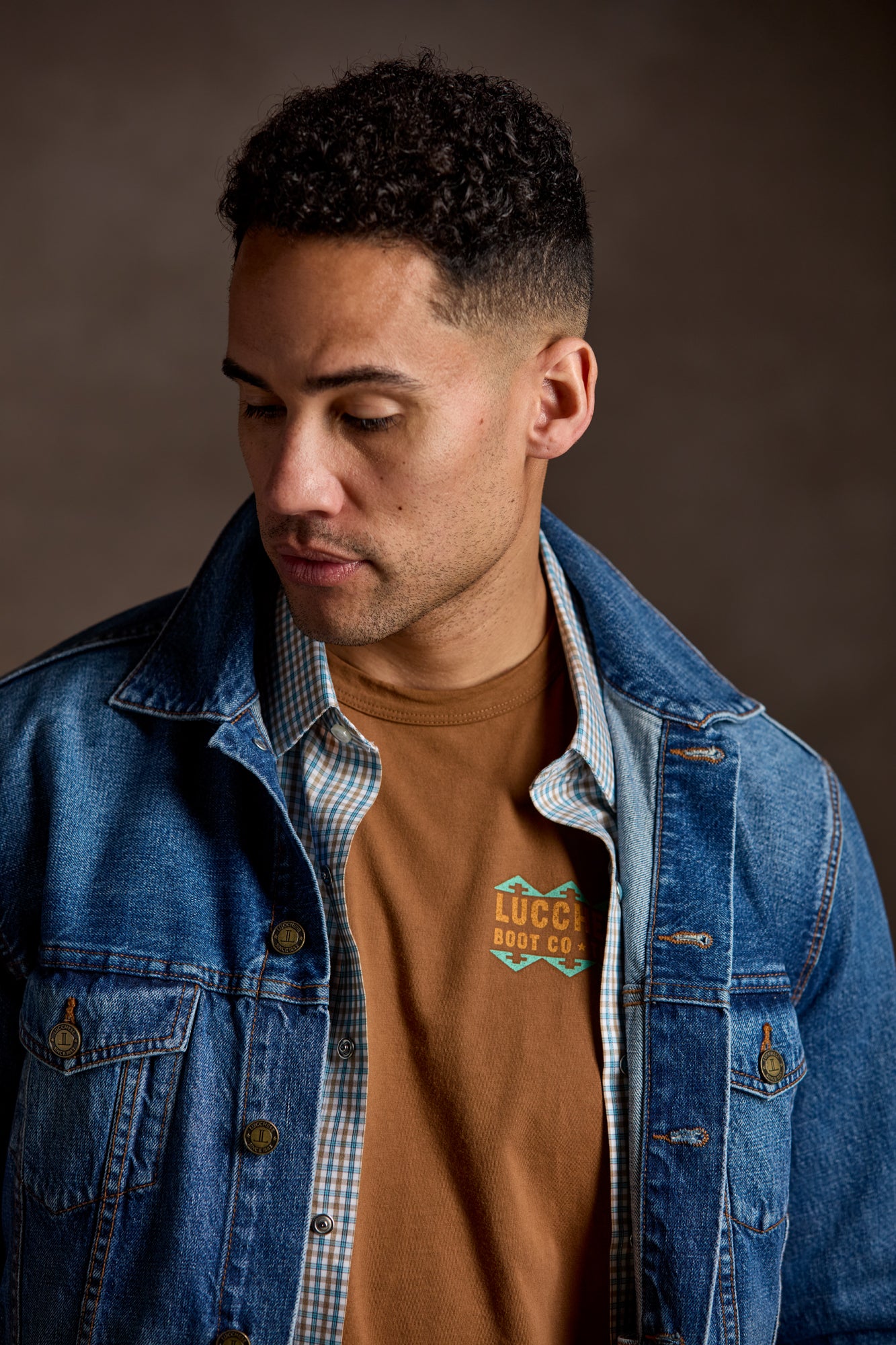 Spirit Guide Tee :: Brown - Image 8