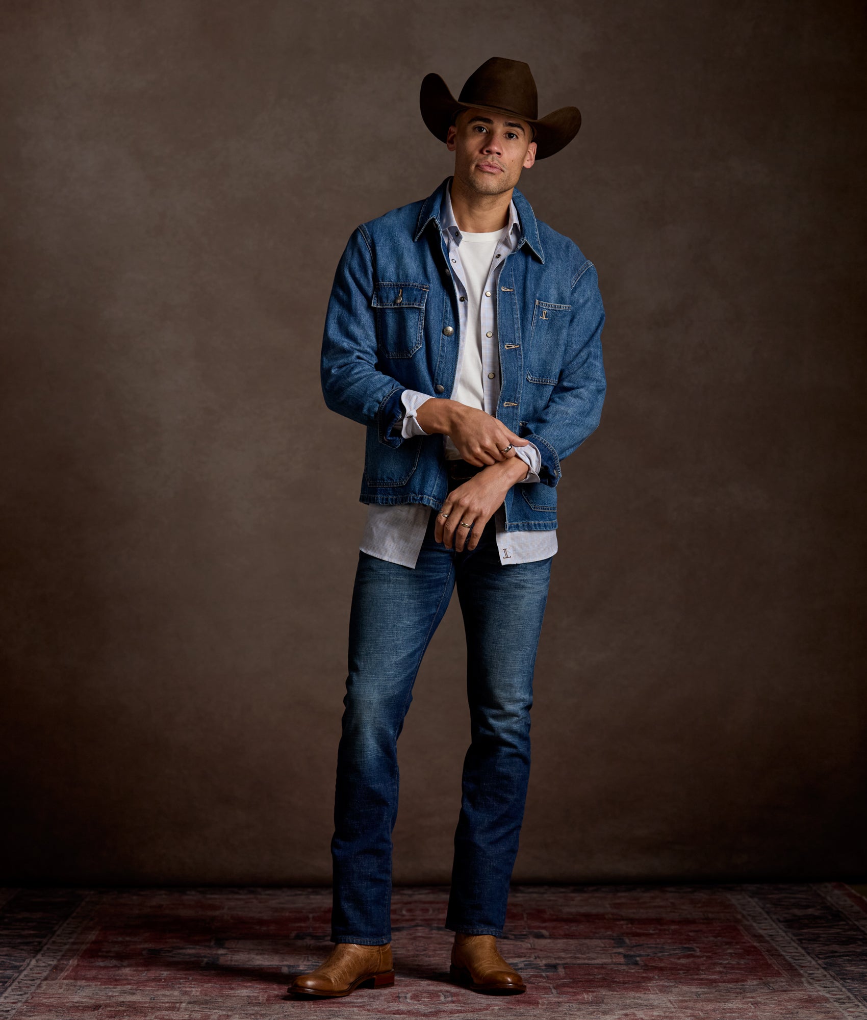 El Paso Classic Fit :: Sky Blue Plaid - Image 9