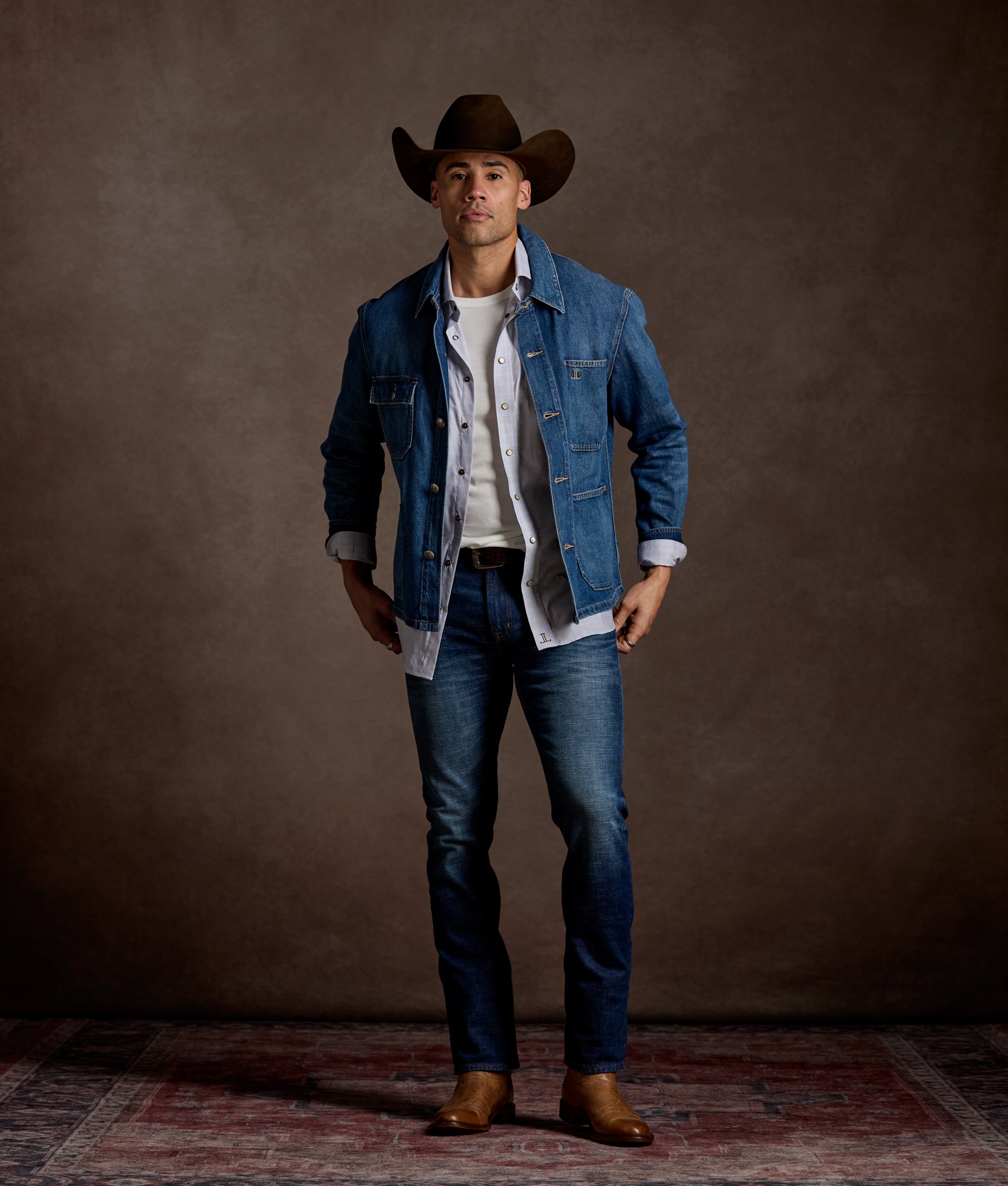 El Paso Classic Fit :: Sky Blue Plaid - Image 2